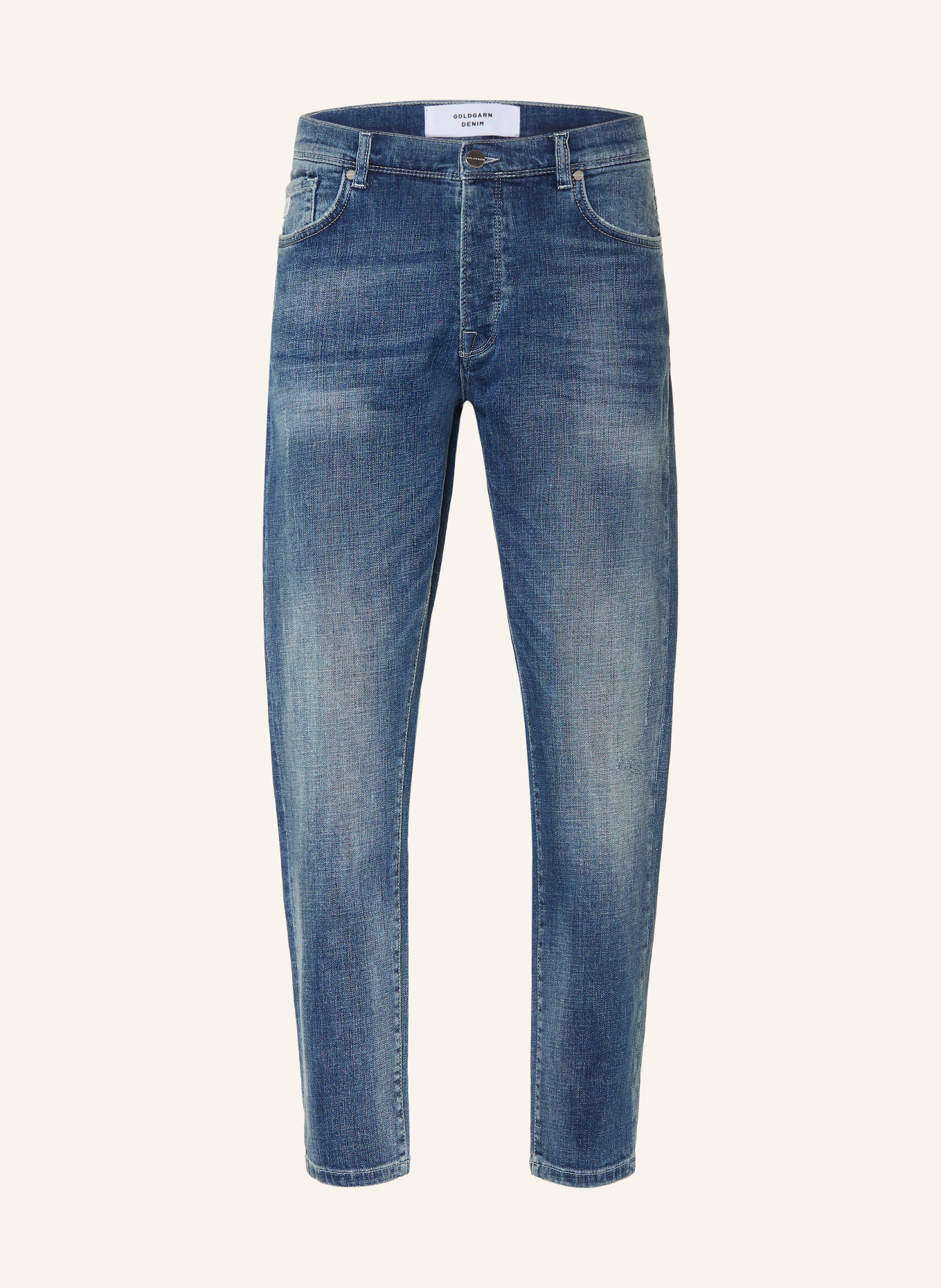 GOLDGARN DENIM Jeans RHEINAU Relaxed Cropped Fit: 1070 LIGHTBLUE