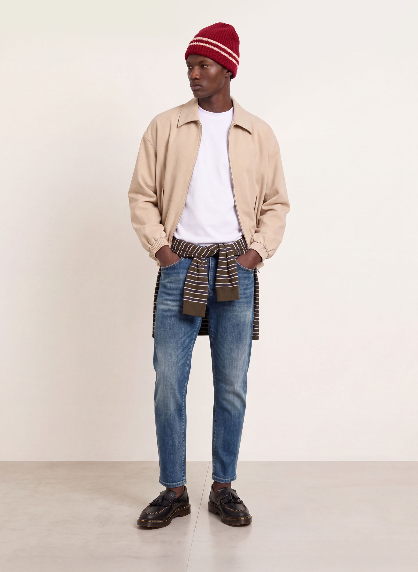 GOLDGARN DENIM Jeans RHEINAU Relaxed Cropped Fit: 1070 LIGHTBLUE