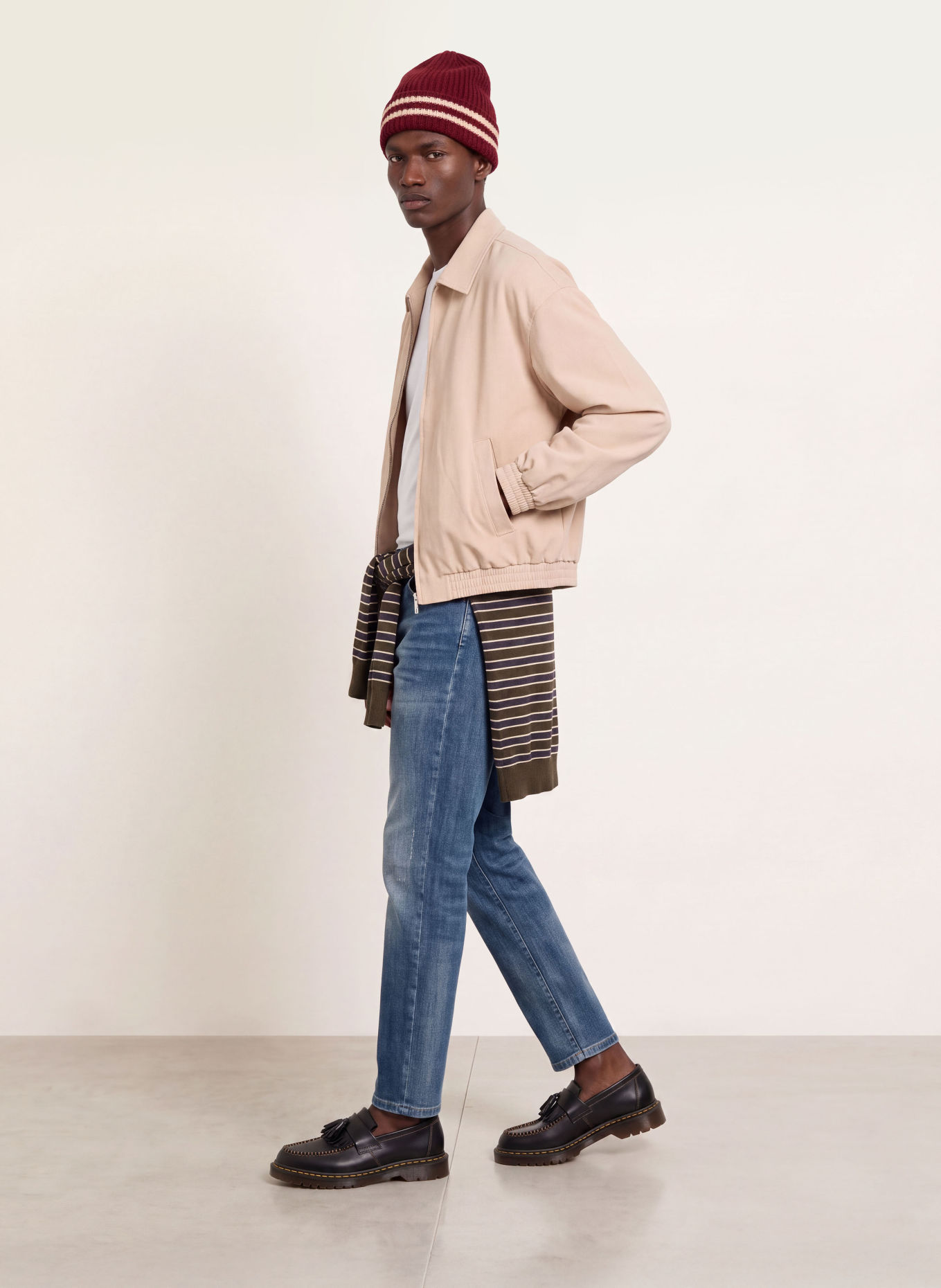 GOLDGARN DENIM Jeans RHEINAU Relaxed Cropped Fit: 1070 LIGHTBLUE