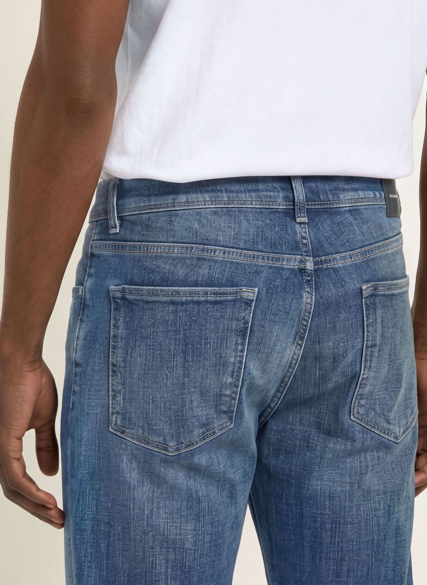GOLDGARN DENIM Jeans RHEINAU Relaxed Cropped Fit: 1070 LIGHTBLUE