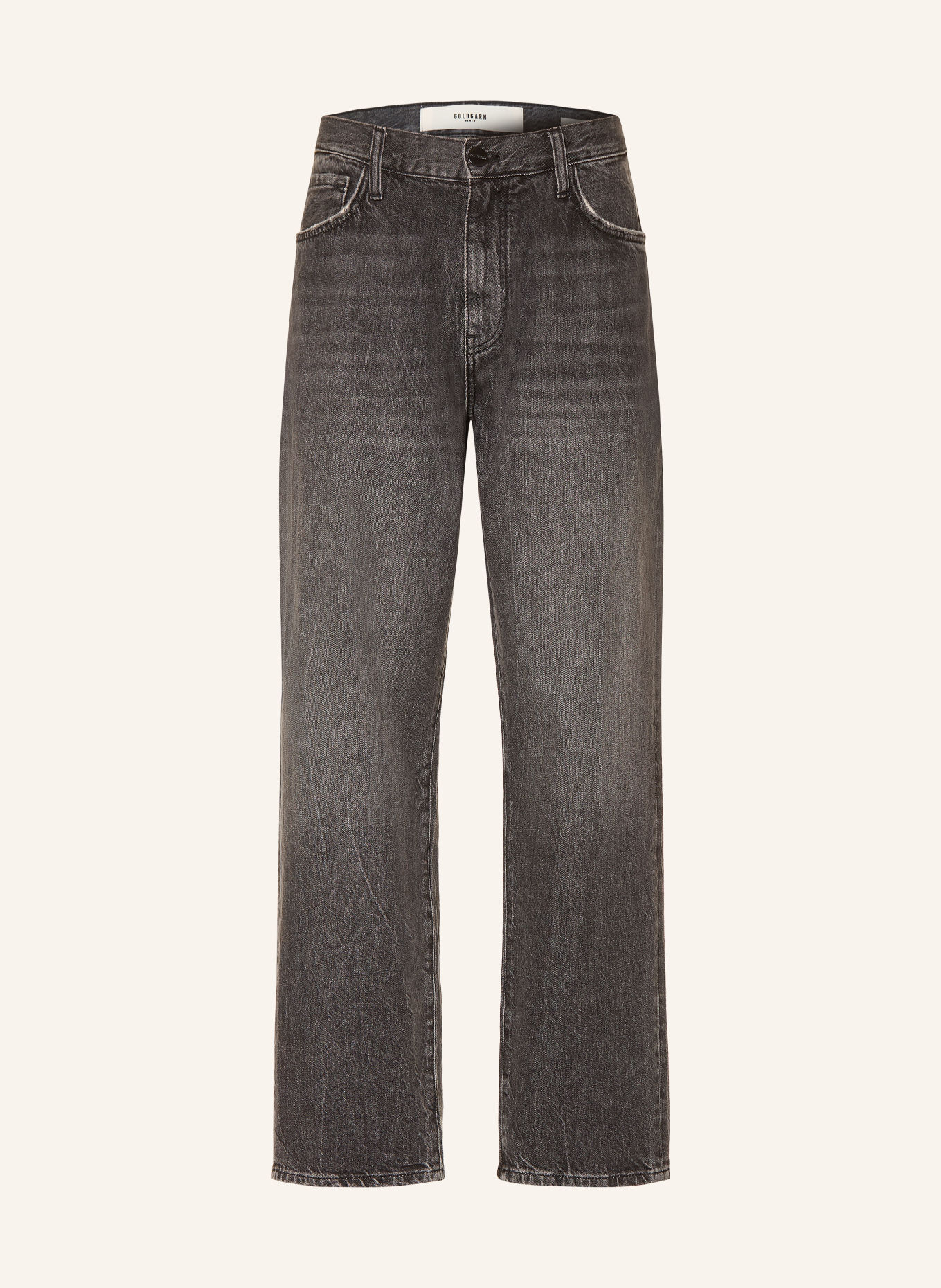 GOLDGARN DENIM Jeans WALDPARK Loose Fit: 1110 vintageblack