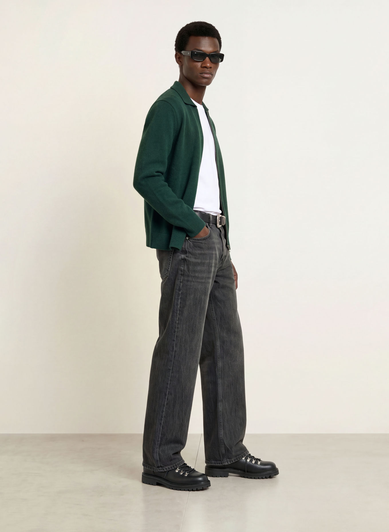 GOLDGARN DENIM Jeans FRANKLIN Relaxed Fit: 1110 vintageblack