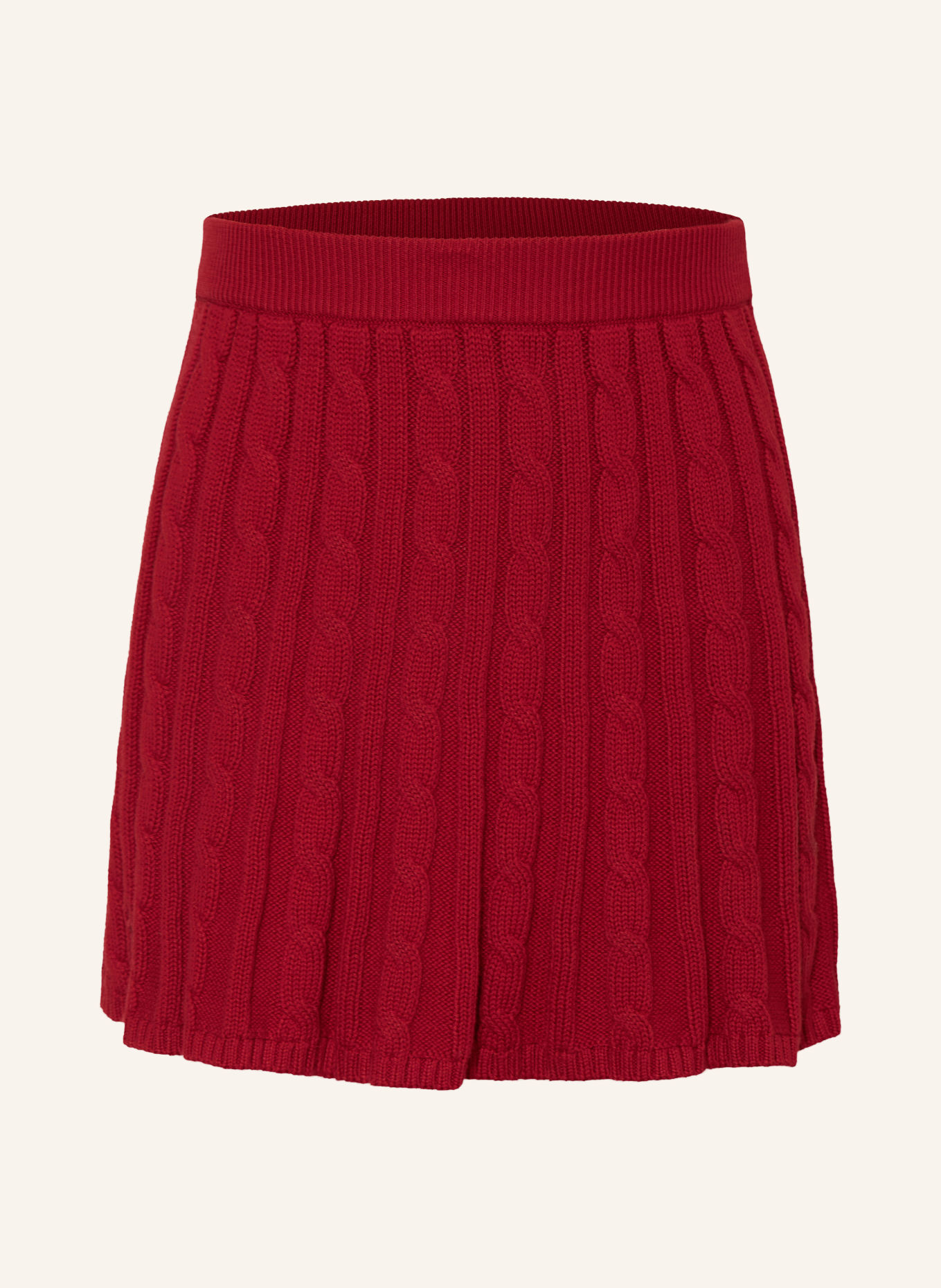 POLO RALPH LAUREN Gebreide rok: ROOD