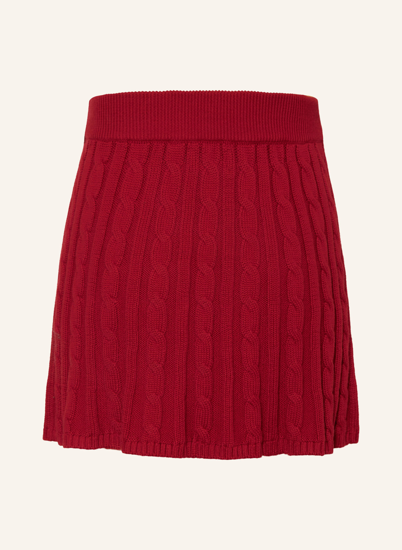 POLO RALPH LAUREN Gebreide rok: ROOD