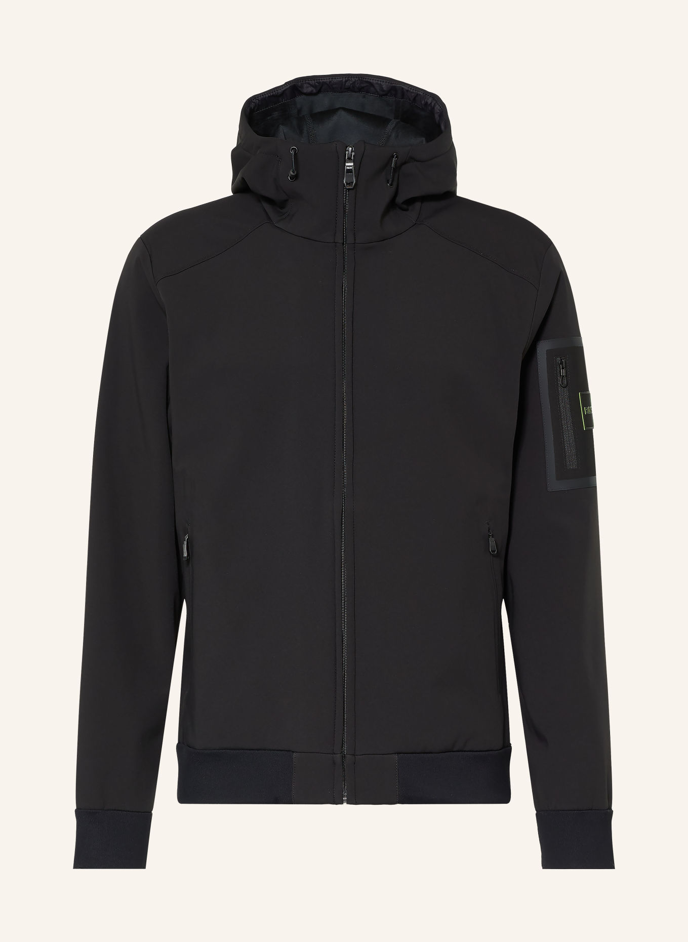 BOSS Kurtka softshell TRAVEL: CZARNY