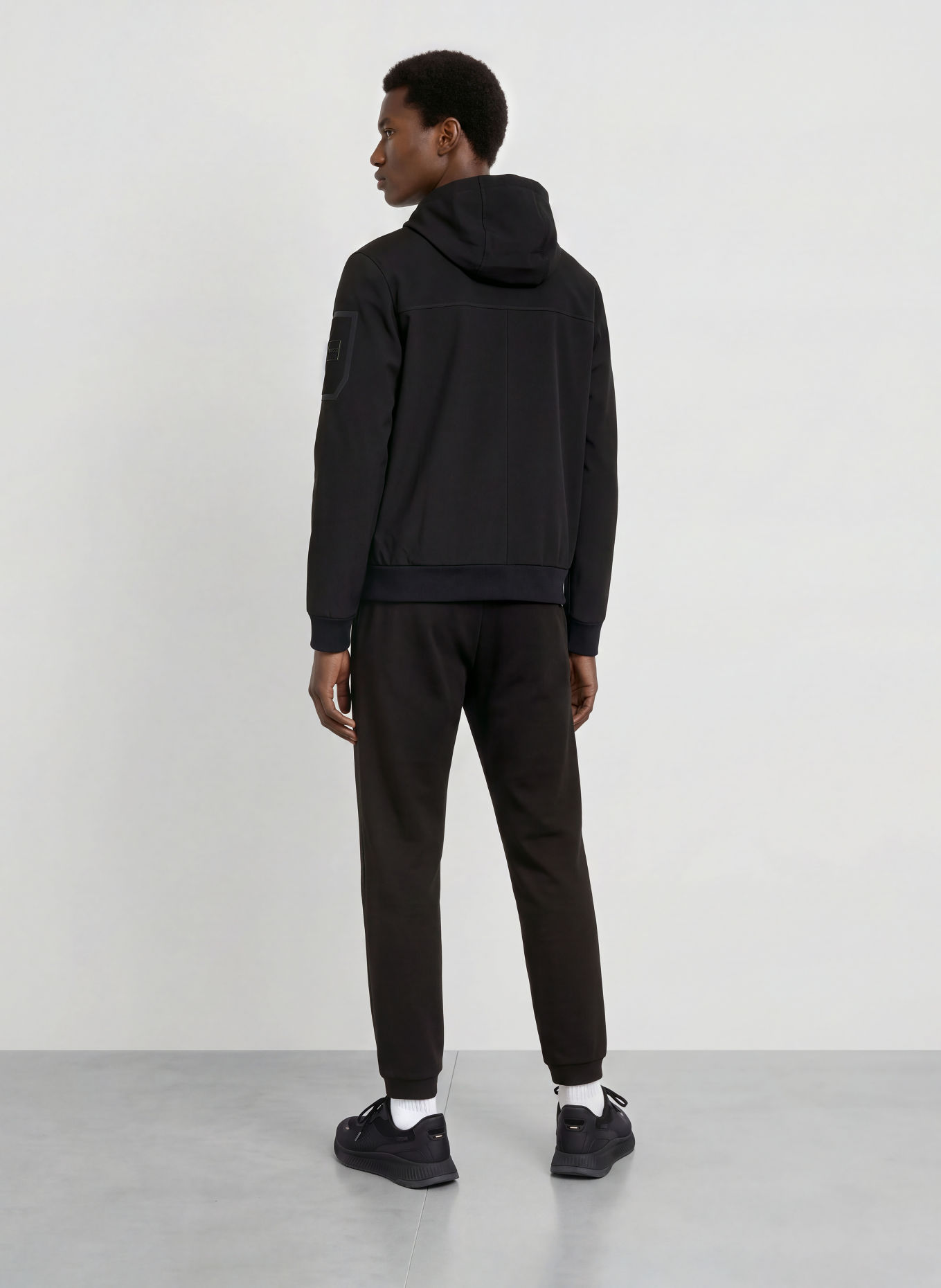 BOSS Kurtka softshell TRAVEL: CZARNY
