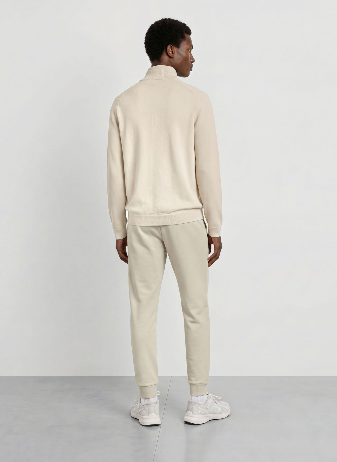 BOSS Trainingsbroek UNION HADIKO: BEIGE