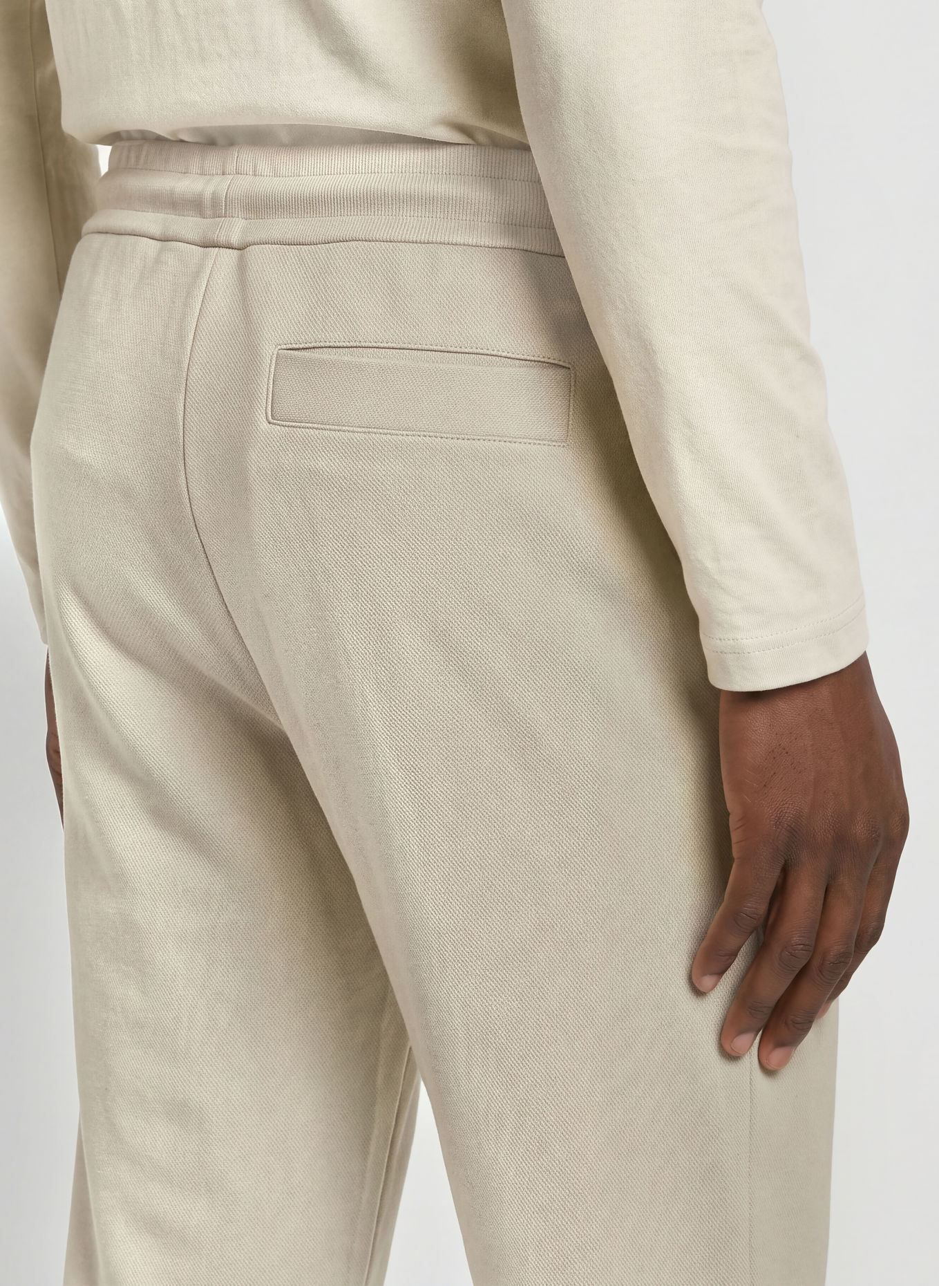 BOSS Trainingsbroek UNION HADIKO: BEIGE