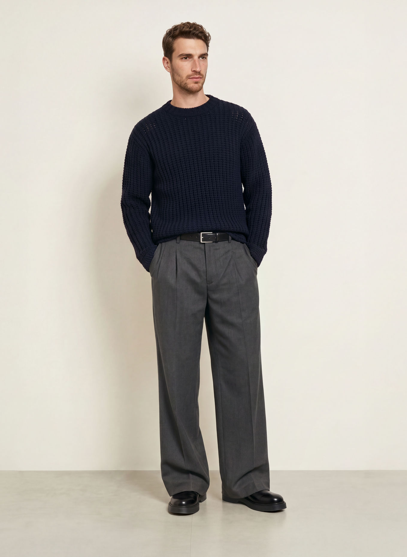 BARENA VENEZIA Pull BARBOTON COTA: BLEU FONCÉ