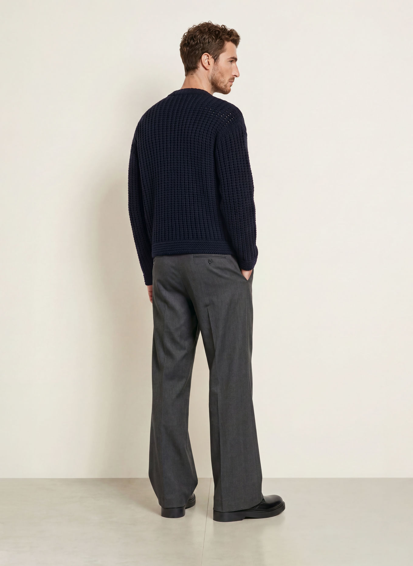 BARENA VENEZIA Pull BARBOTON COTA: BLEU FONCÉ