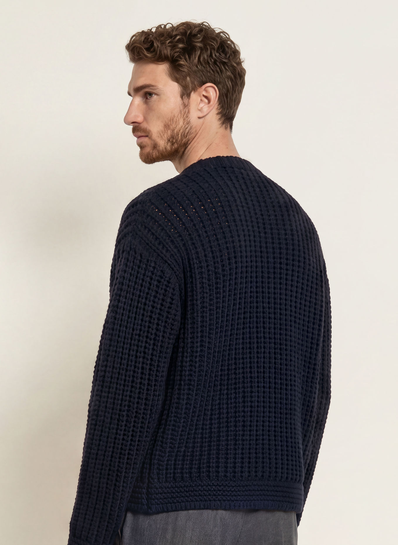 BARENA VENEZIA Pull BARBOTON COTA: BLEU FONCÉ