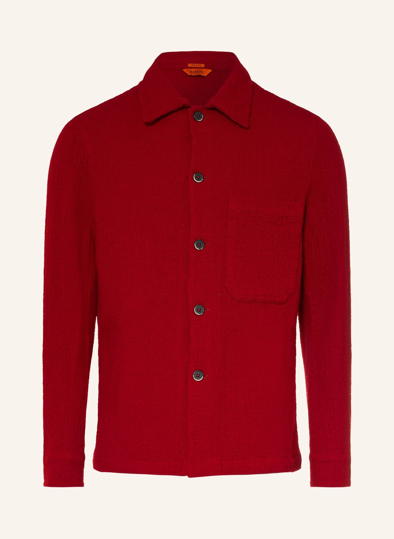 BARENA VENEZIA CEDRONE ANTAN Overshirt: RED