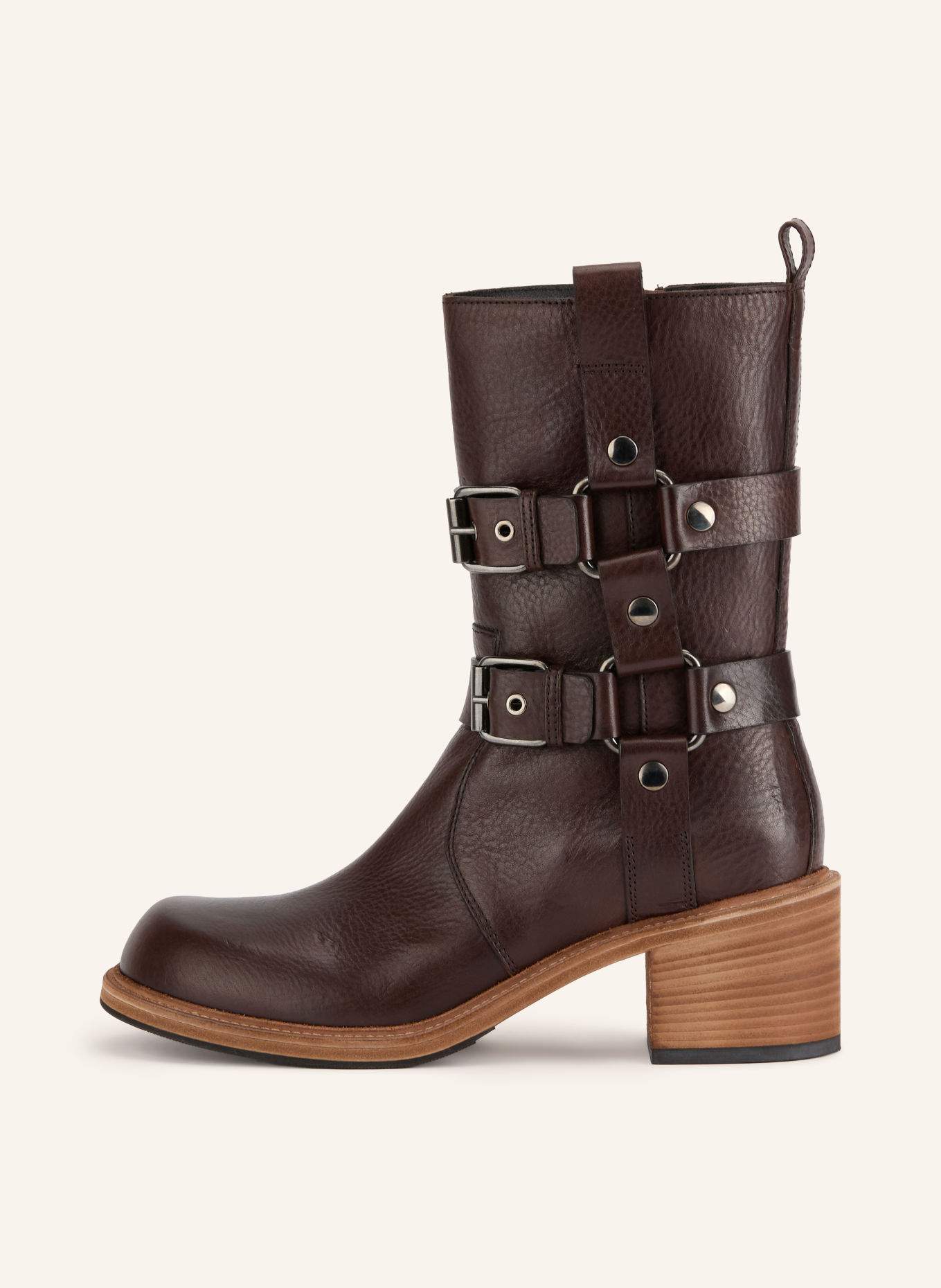 AGL Biker Boots ZOE: DUNKELBRAUN