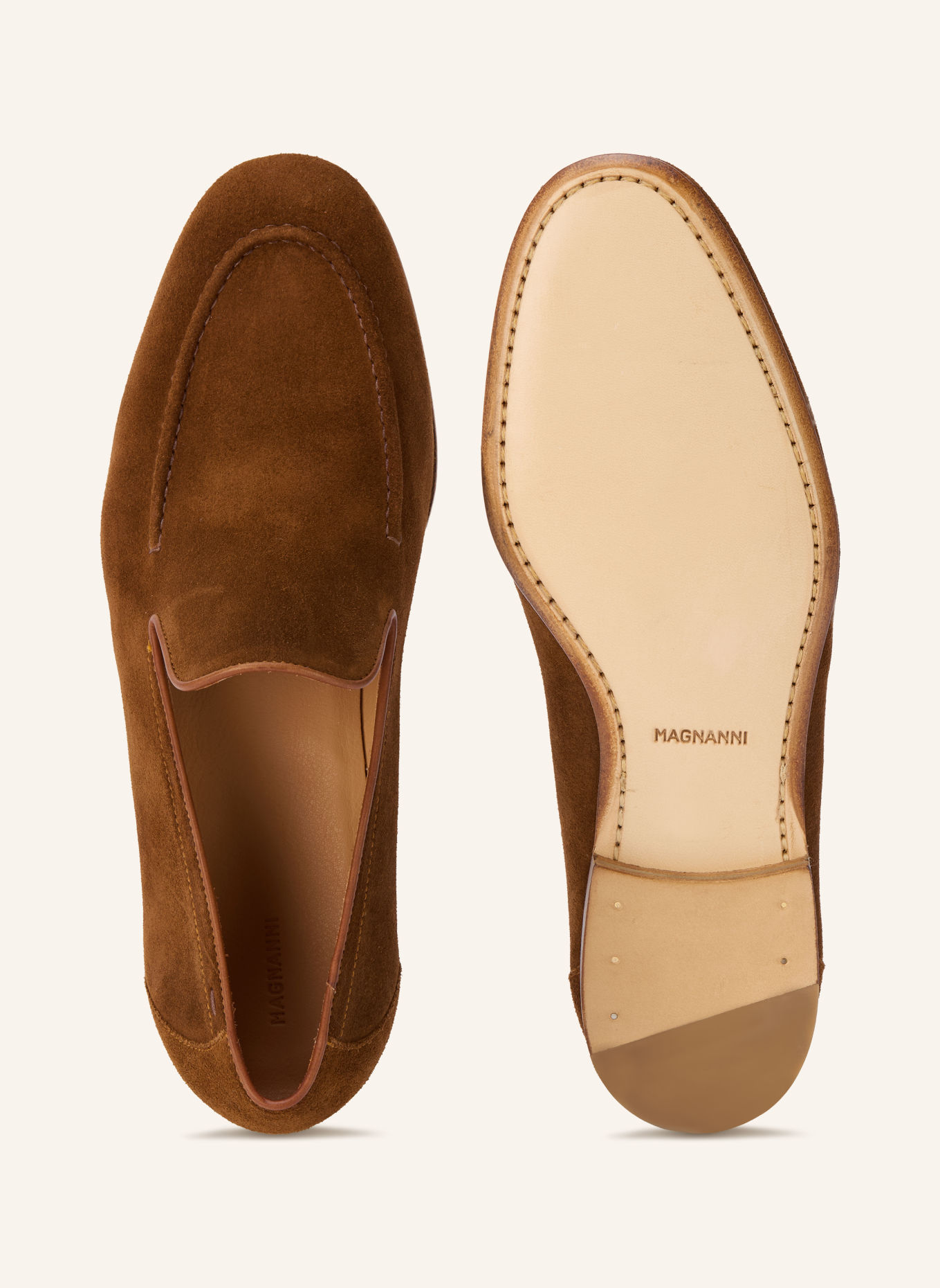 MAGNANNI Loafers: BROWN