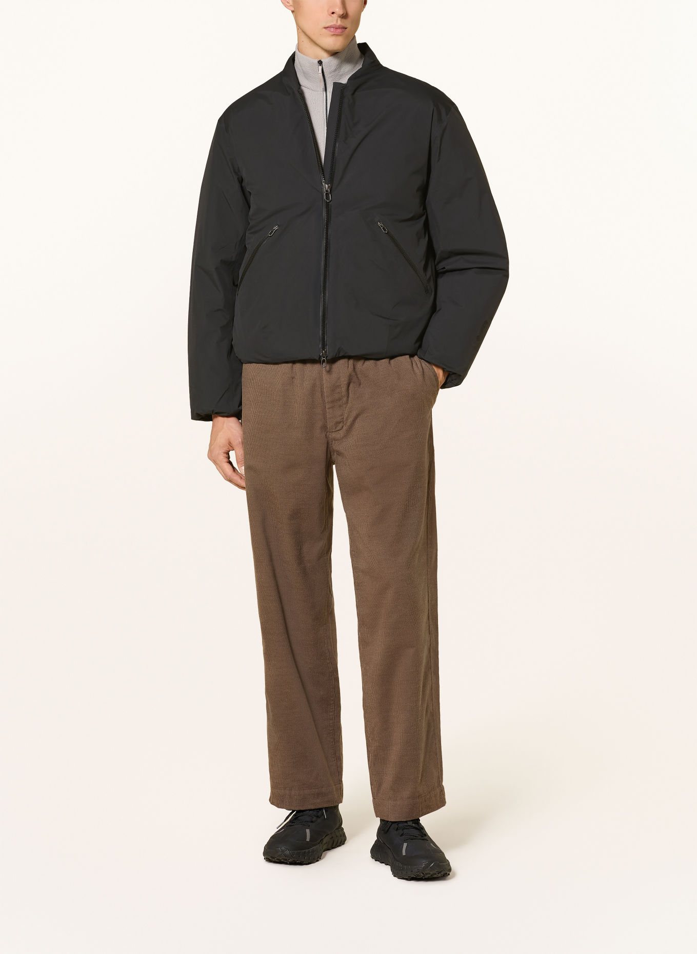 Goldwin Daunenjacke WINDSTOPPER: SCHWARZ