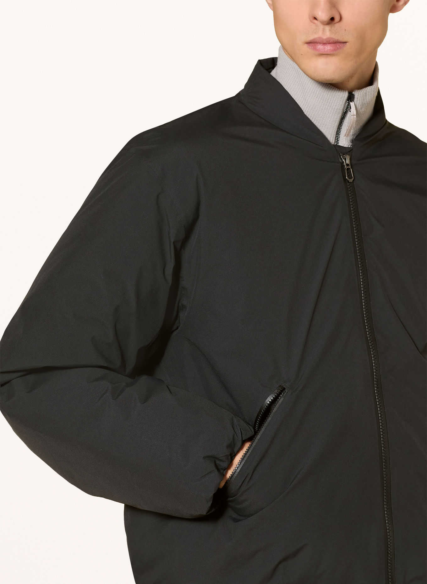 Goldwin Daunenjacke WINDSTOPPER: SCHWARZ