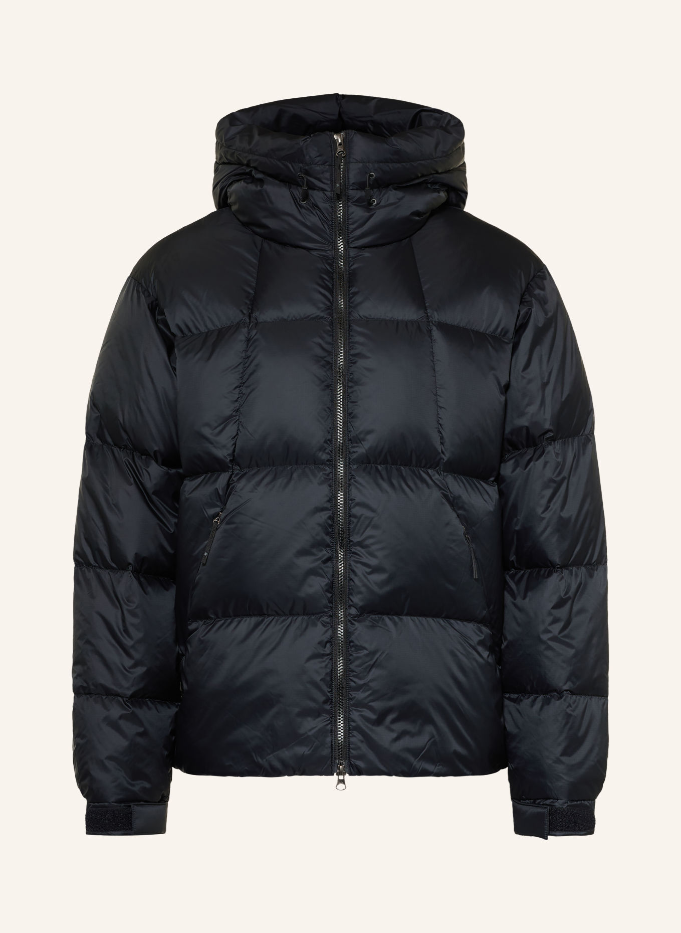 Goldwin CRYSTALLITE Down Jacket: BLACK