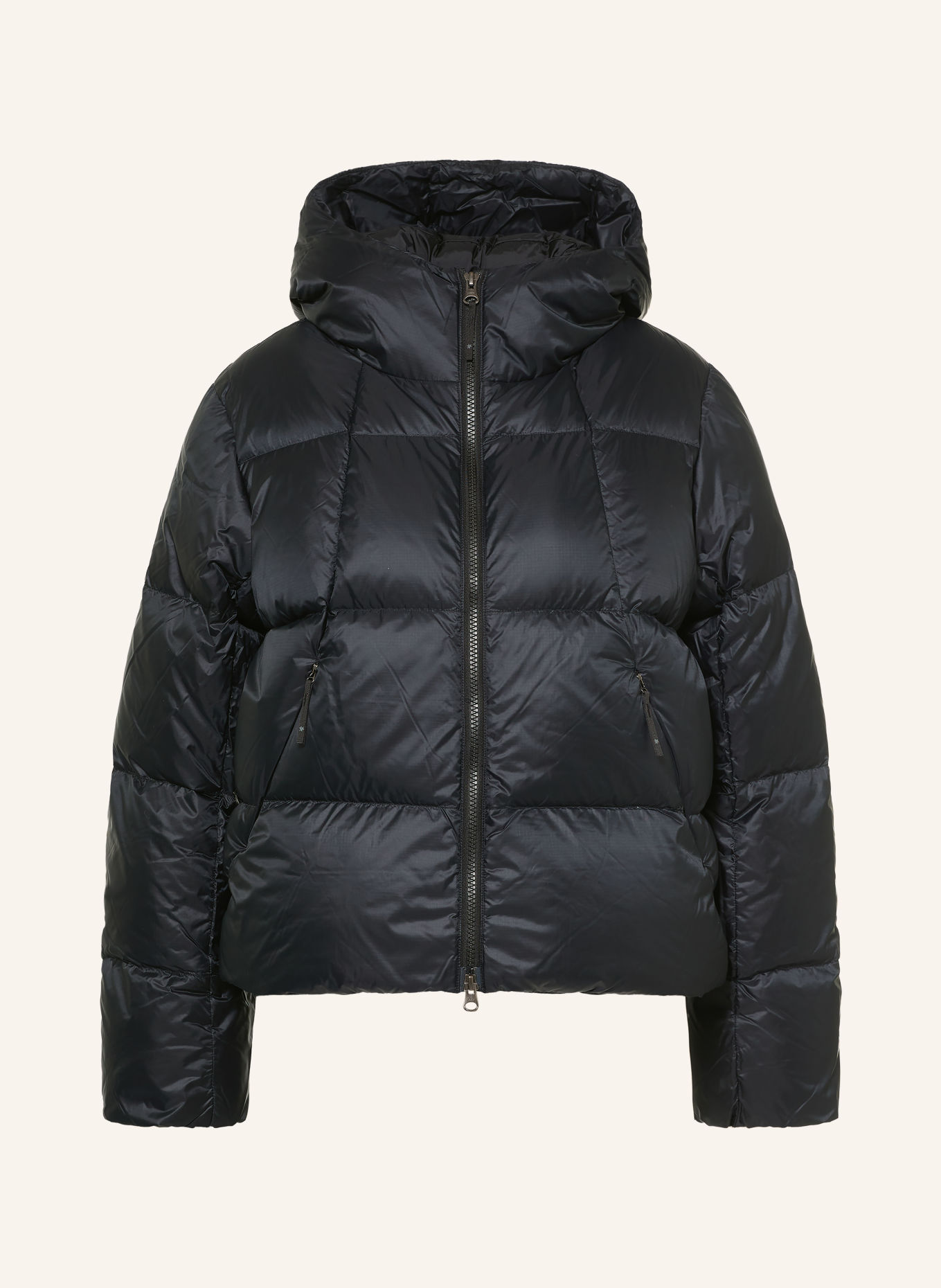 Goldwin CRYSTALLITE Down Jacket: BLACK