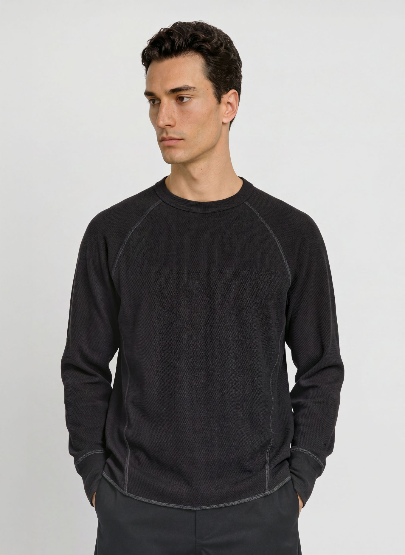 Goldwin Longsleeve: ZWART