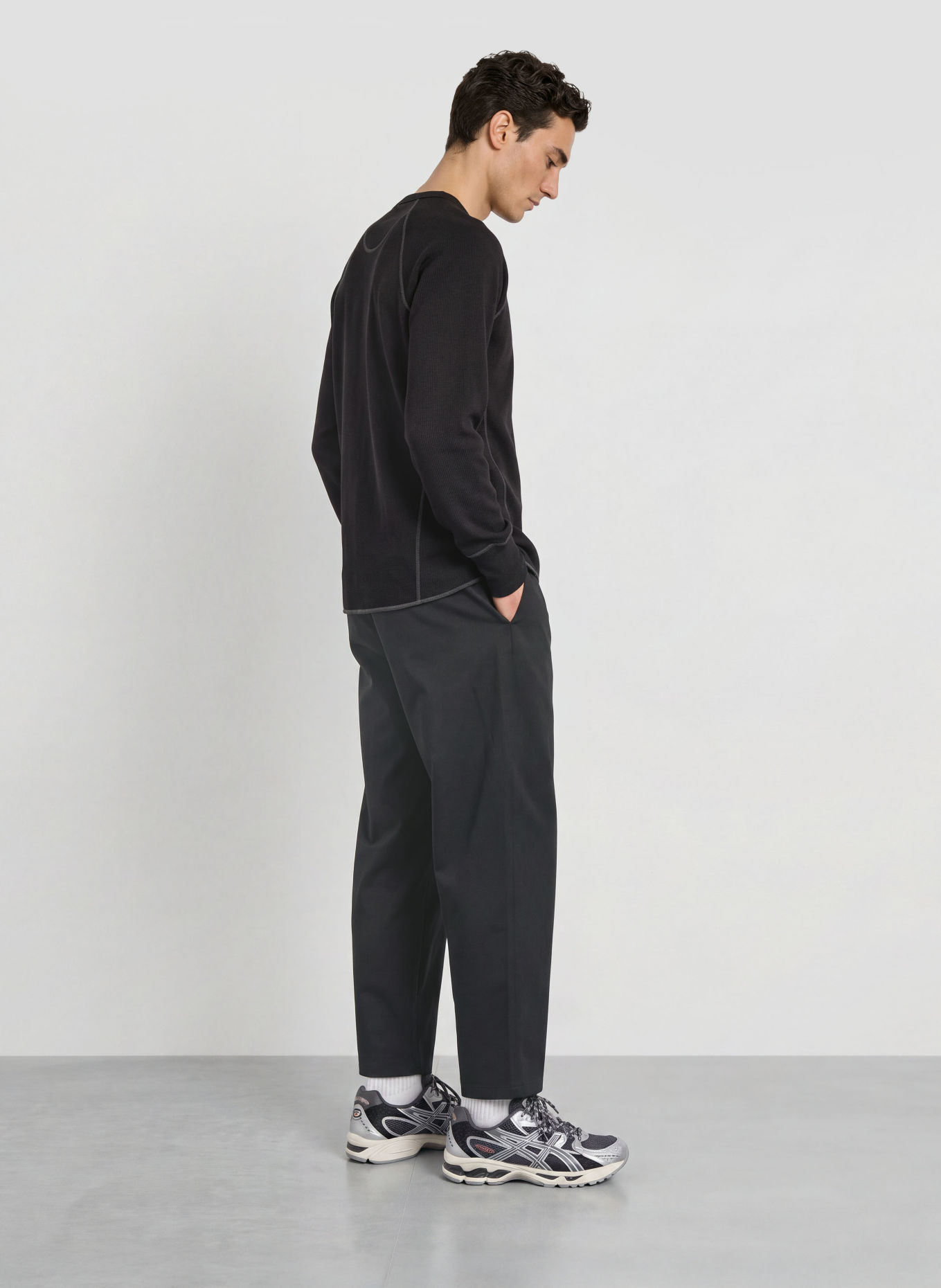 Goldwin Longsleeve: ZWART