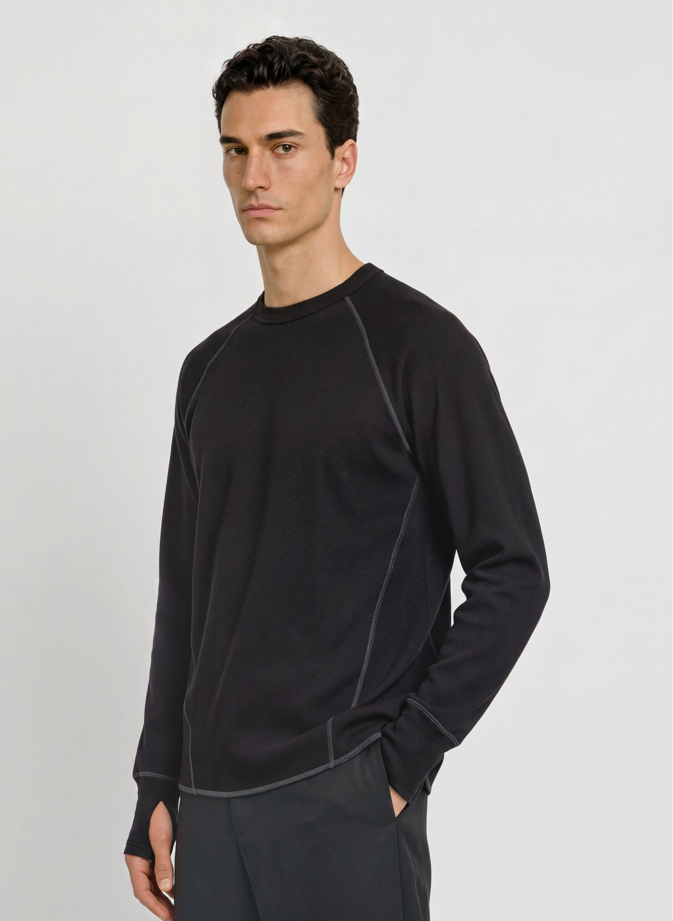 Goldwin Longsleeve: ZWART