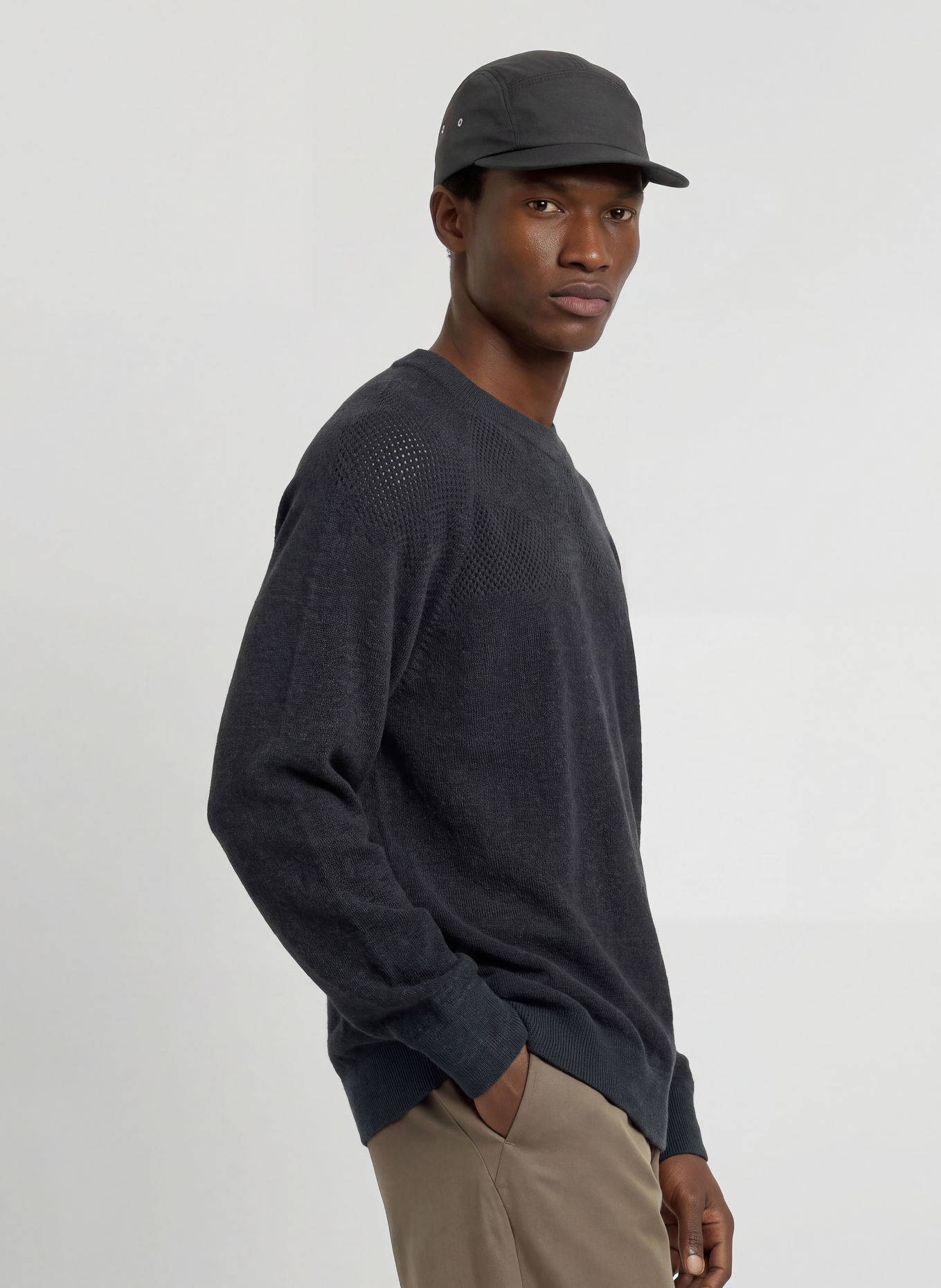Goldwin Pullover: MØRKEGRÅ