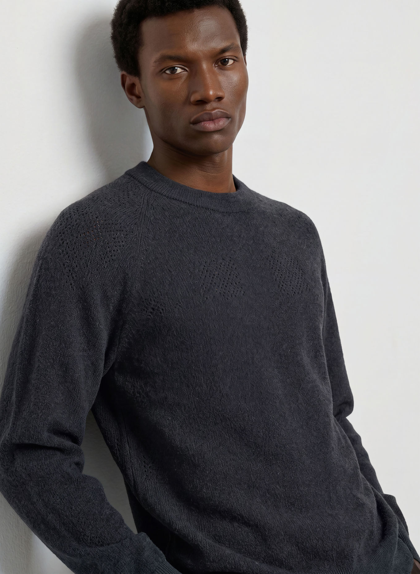 Goldwin Pullover: MØRKEGRÅ