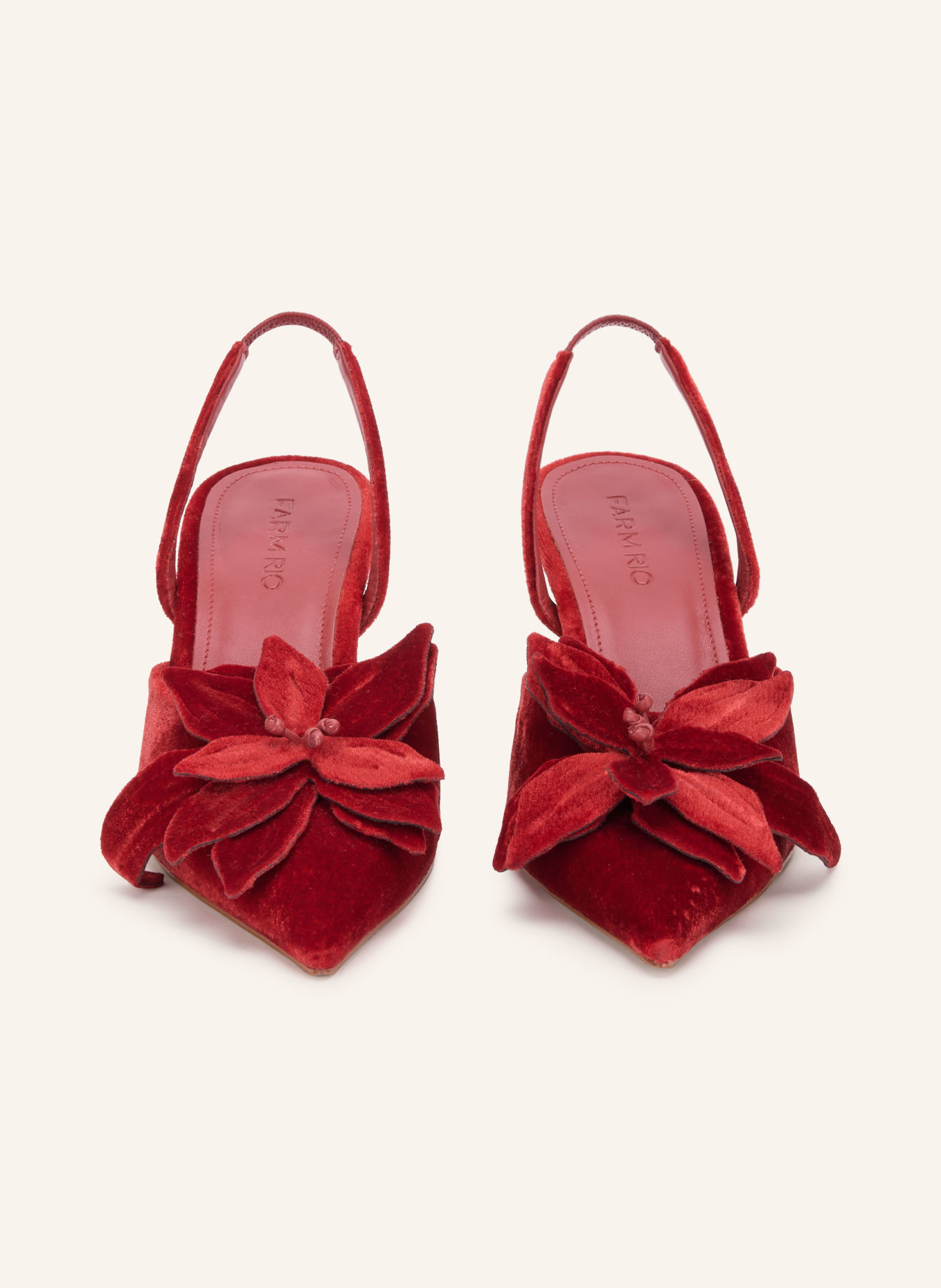 FARM RIO Slingpumps: ROT