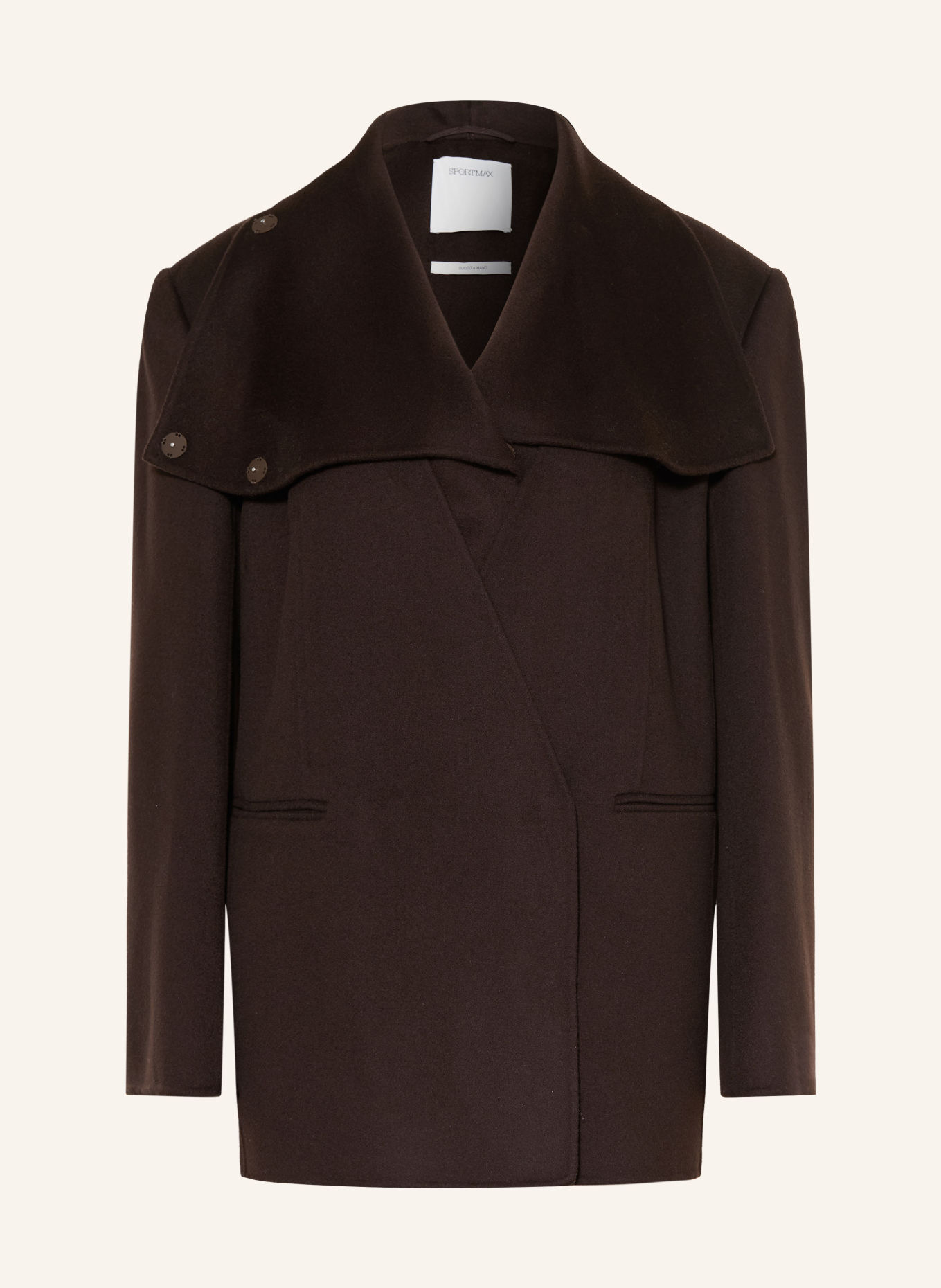 SPORTMAX 2-in-1-Jacke MANNA: DUNKELBRAUN