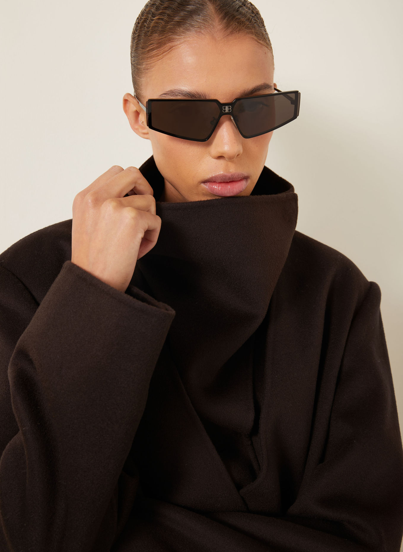 SPORTMAX 2-in-1-Jacke MANNA: DUNKELBRAUN