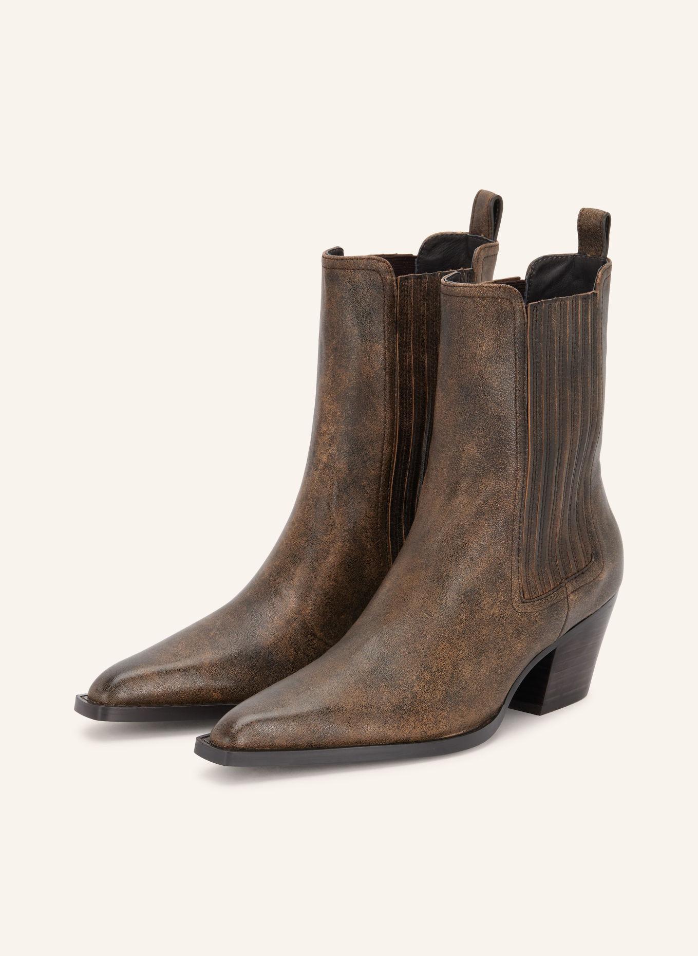 Lola Cruz Cowboylaarzen: BRUIN