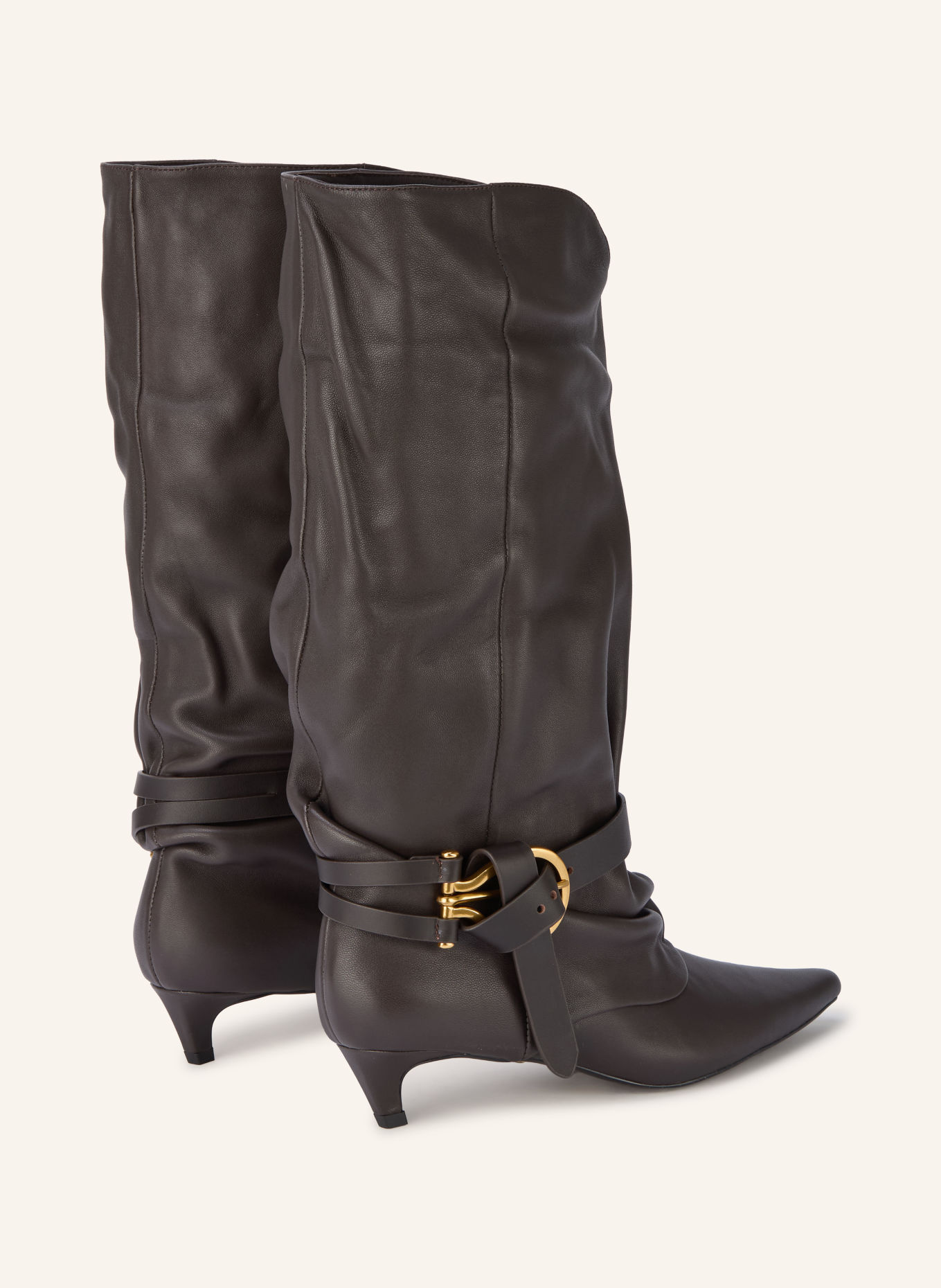 Lola Cruz HYACINTH Boots: DARK BROWN