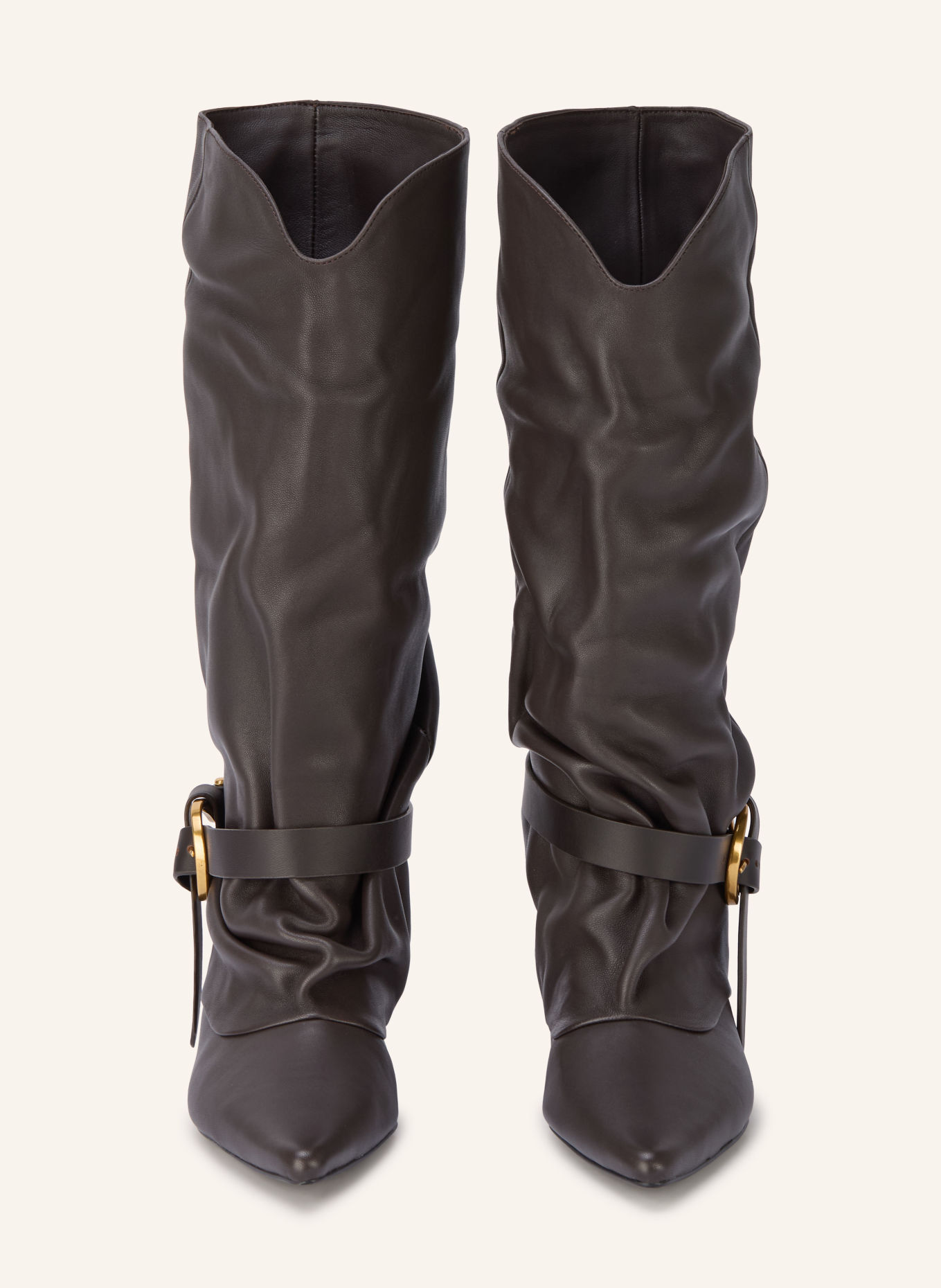 Lola Cruz HYACINTH Boots: DARK BROWN