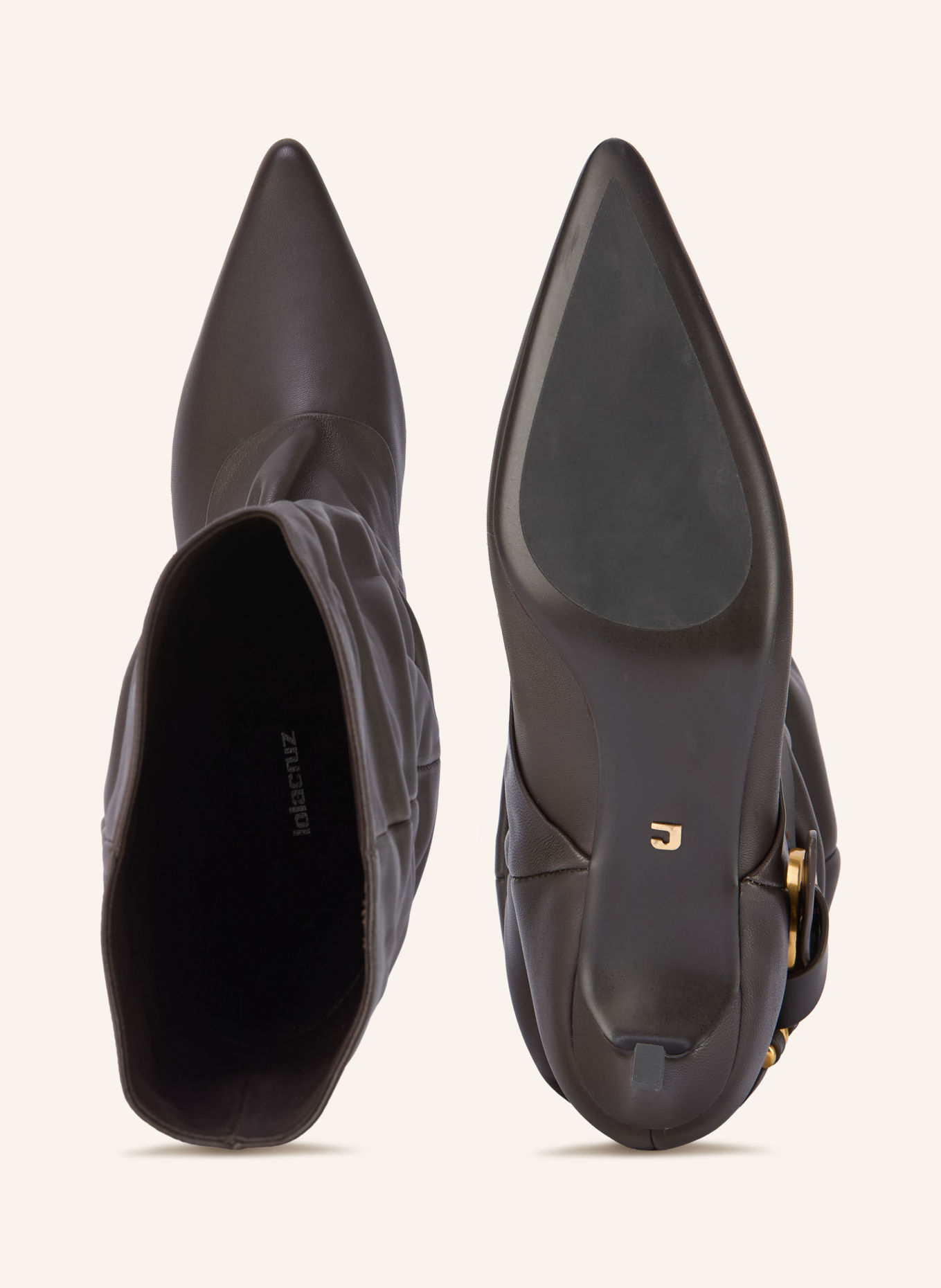 Lola Cruz HYACINTH Boots: DARK BROWN