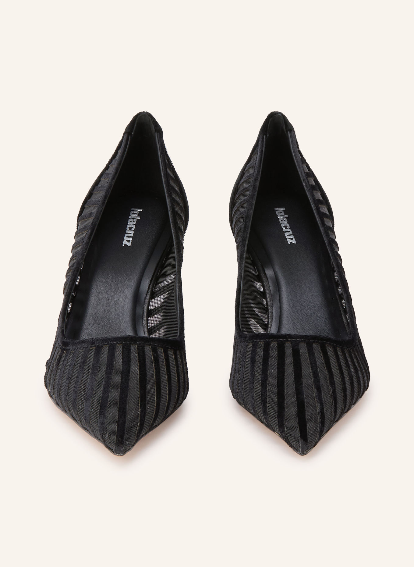 Lola Cruz Escarpins: NOIR