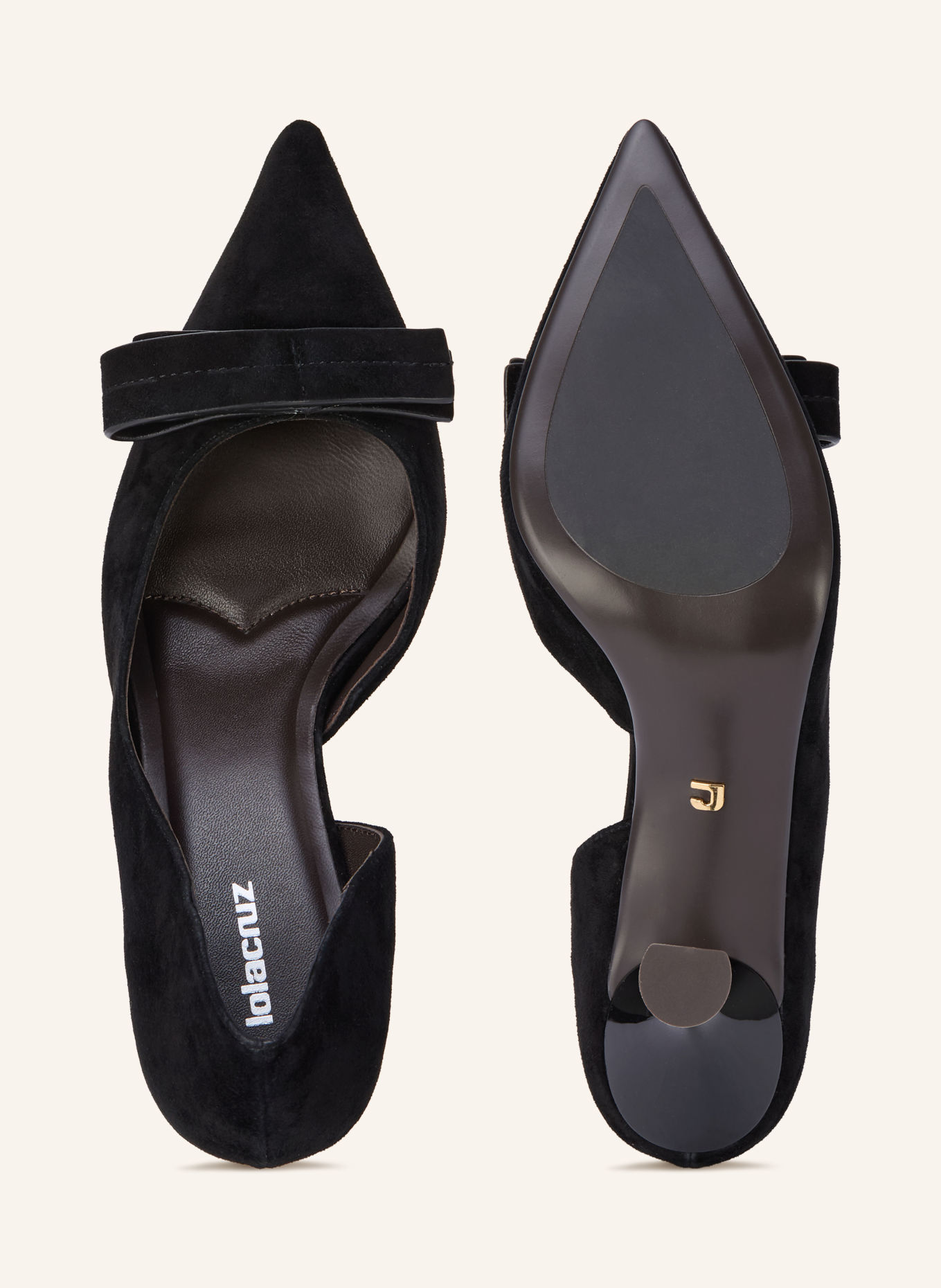 Lola Cruz Escarpins: NOIR