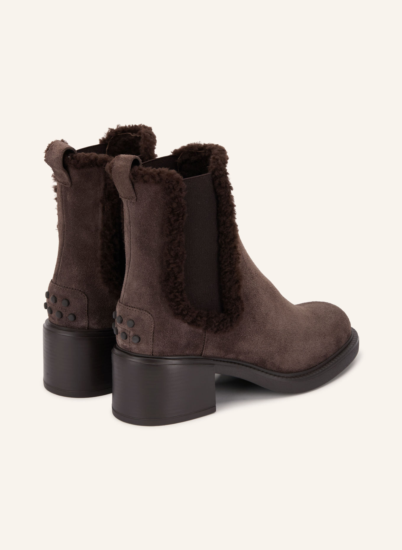 TOD'S Chelsea Boots: MÖRKBRUN