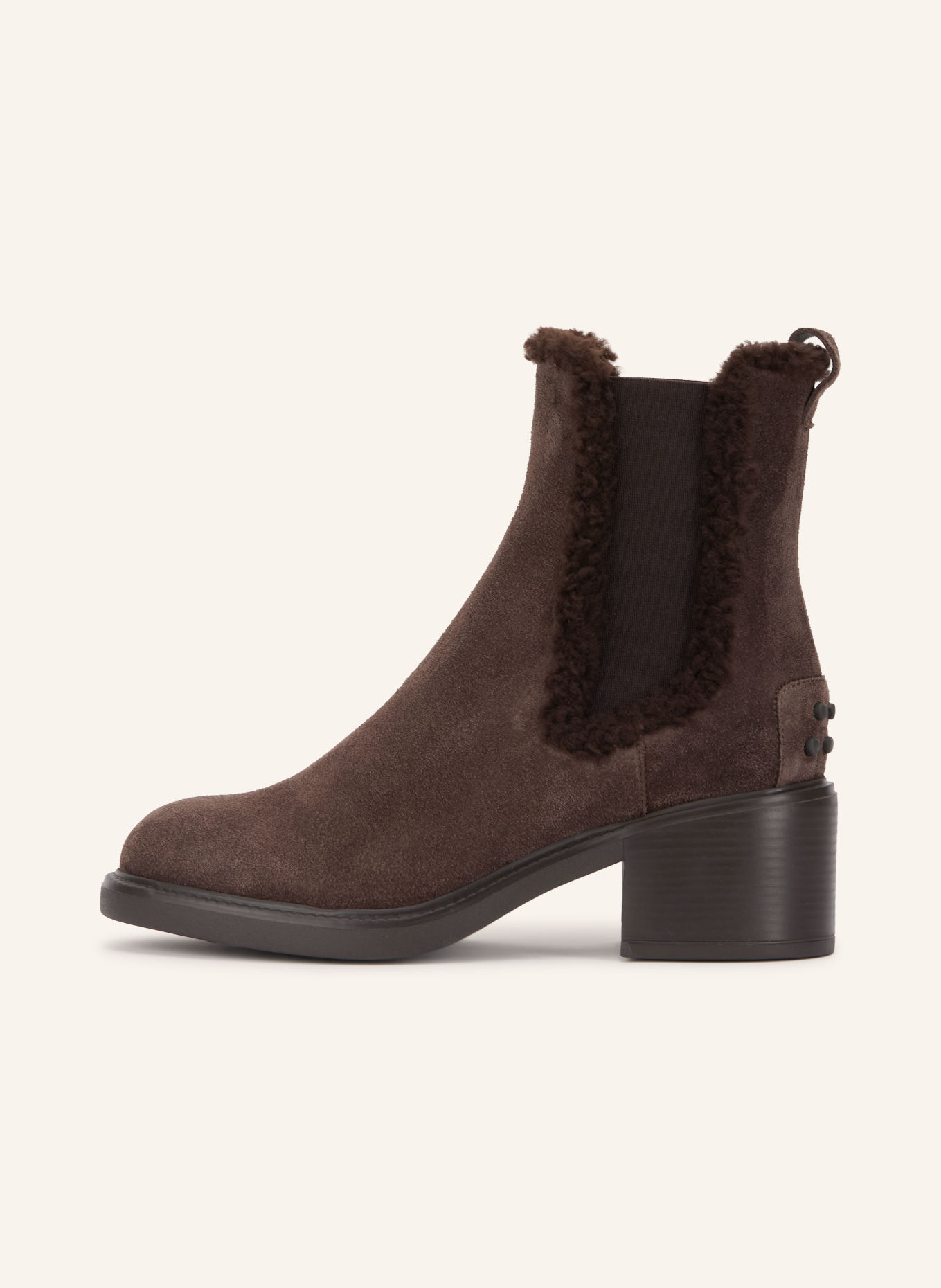 TOD'S Chelsea Boots: MÖRKBRUN