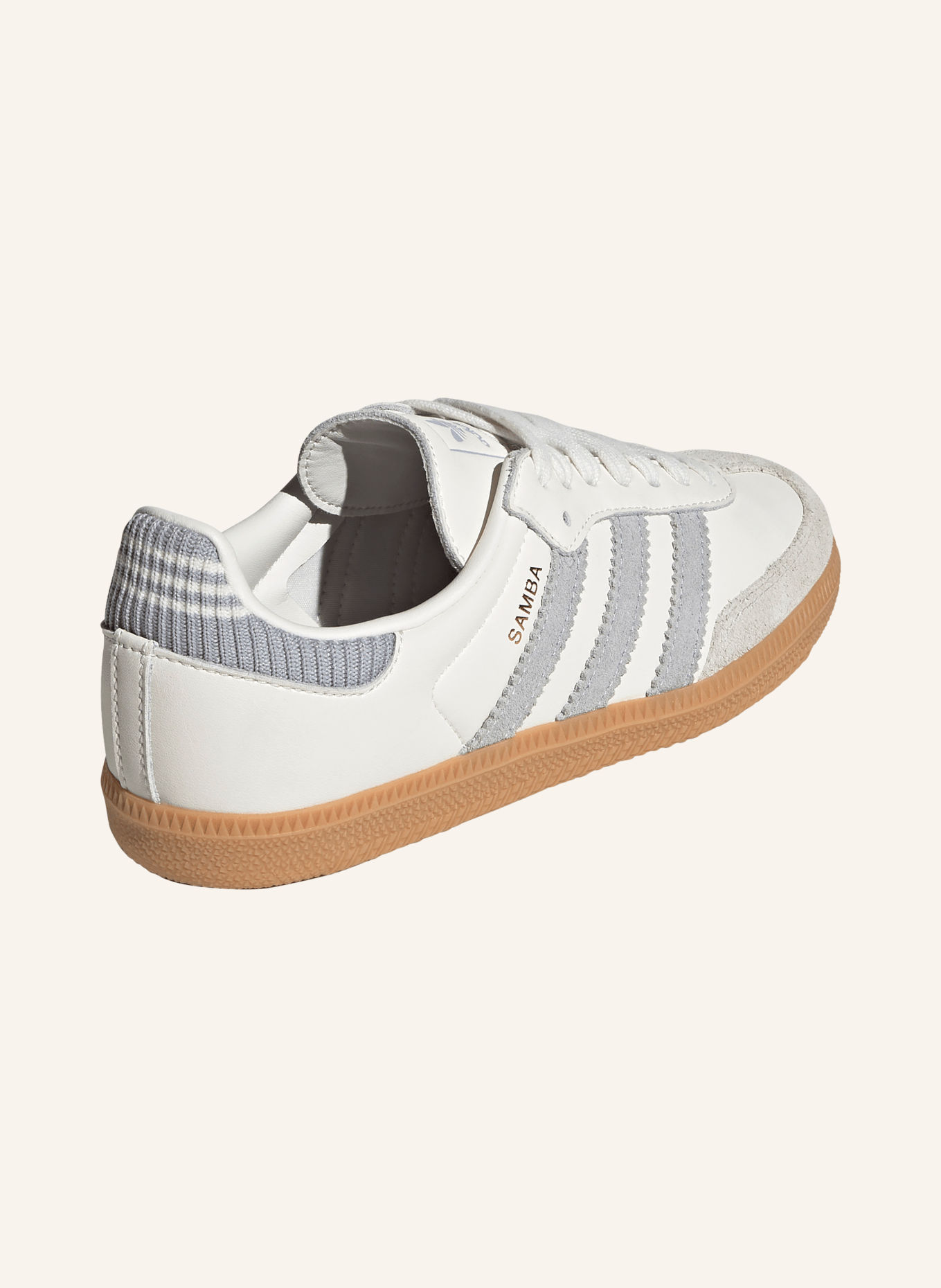 adidas Originals Sneakers SAMBA OG: BLEU CLAIR / GRIS CLAIR / BLANC