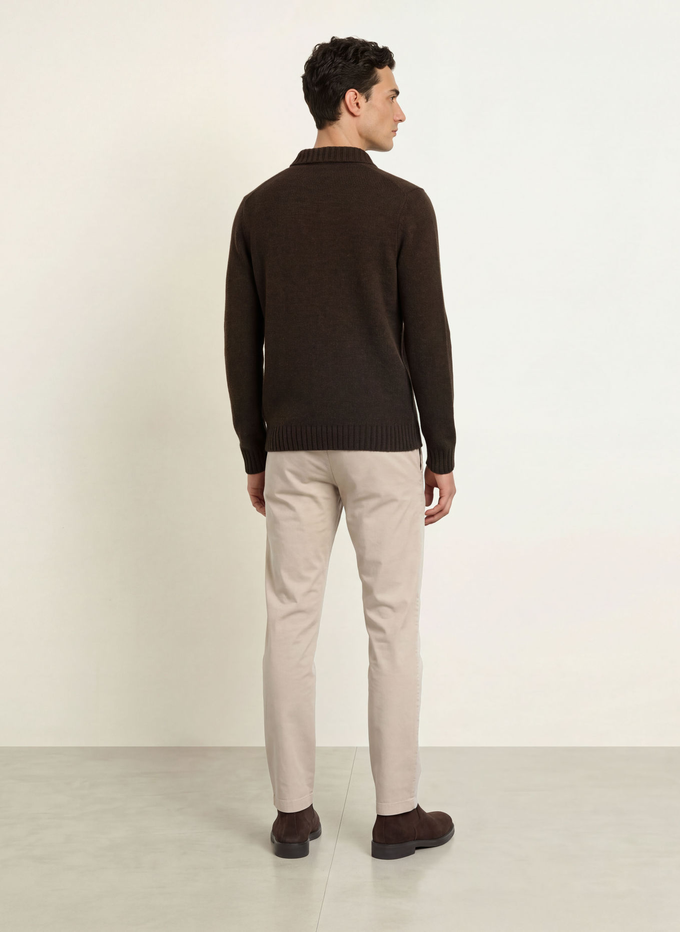 CINQUE CIWOOD Slim Fit Chinos: BEIGE
