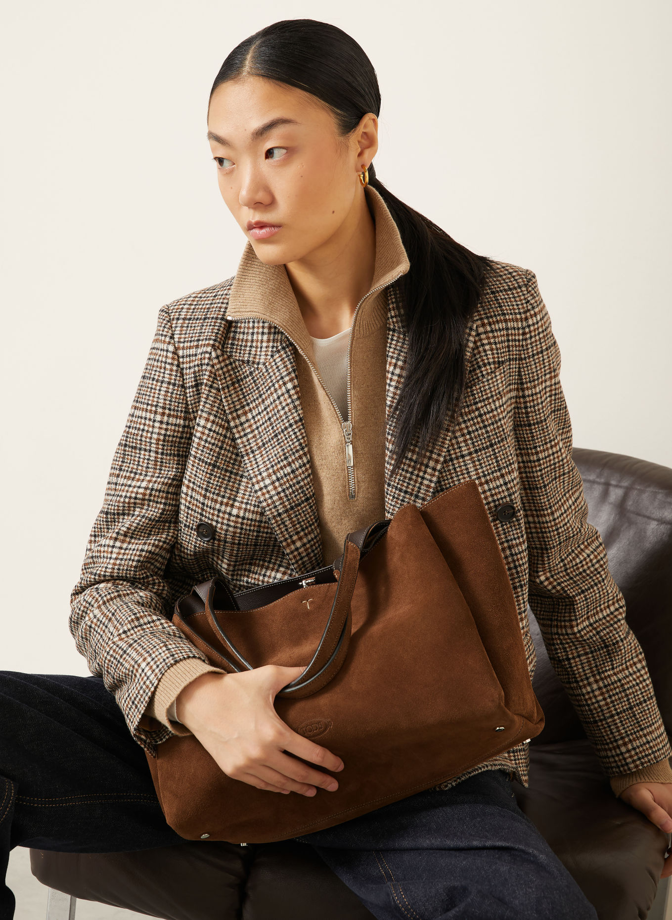 TOD'S Shoppers MEDIUM: BRUIN