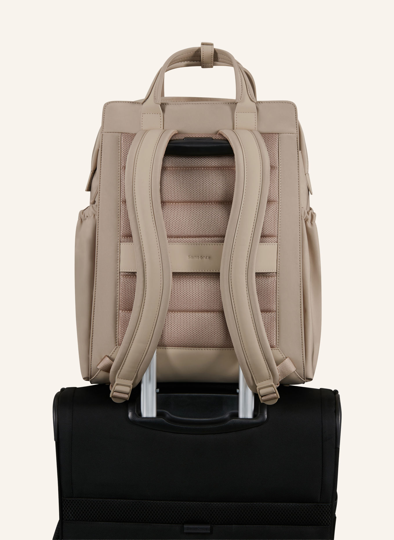Samsonite Rucksack ESSENTIS 17 l mit Laptop-Fach: BEIGE