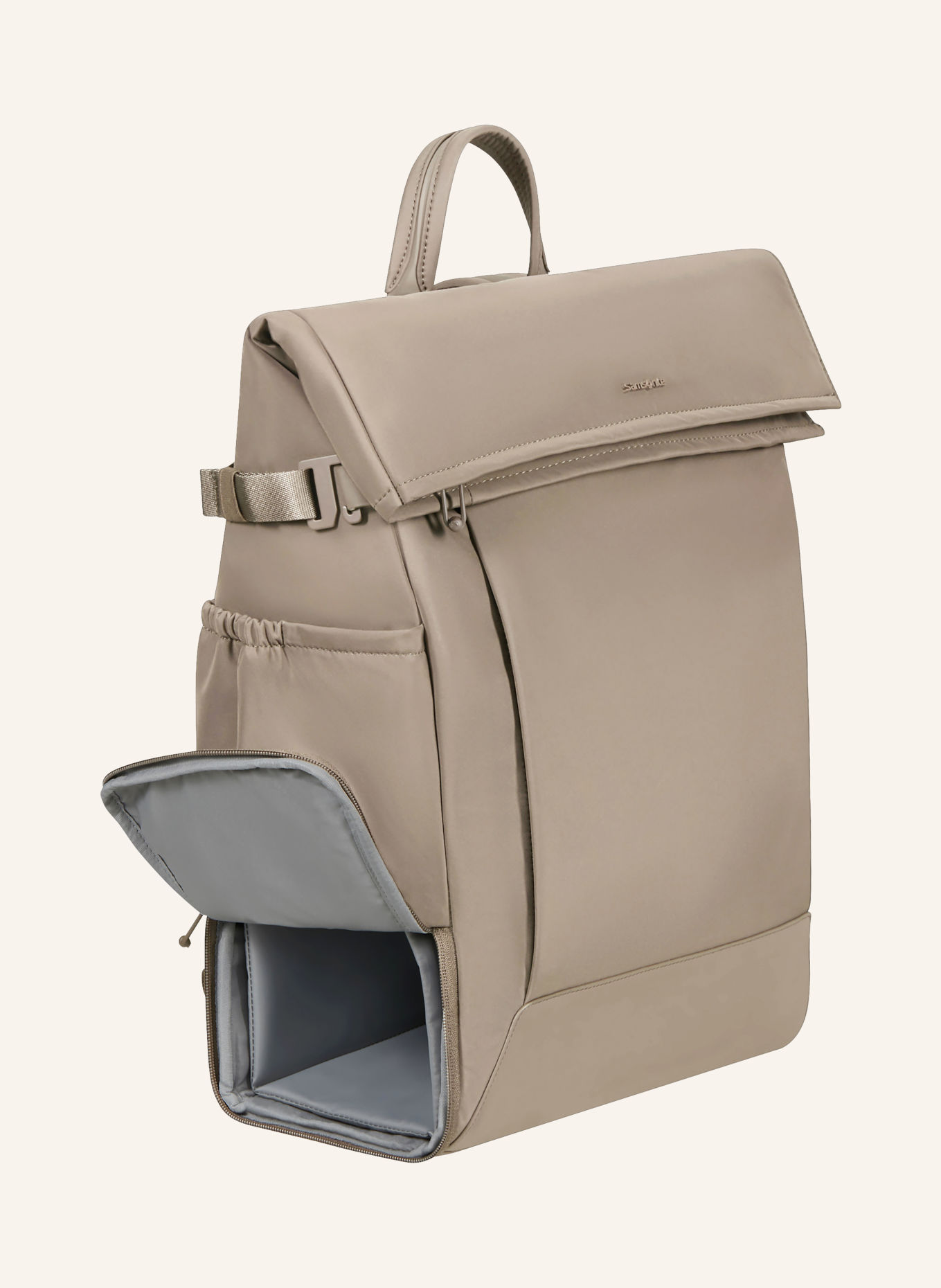 Samsonite Rucksack ESSENTIS mit Laptop-Fach: BEIGE