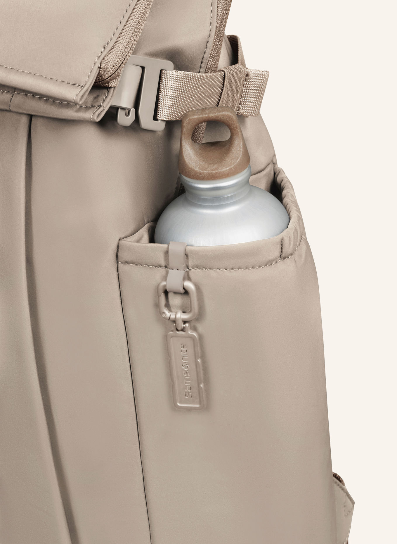 Samsonite Rucksack ESSENTIS mit Laptop-Fach: BEIGE
