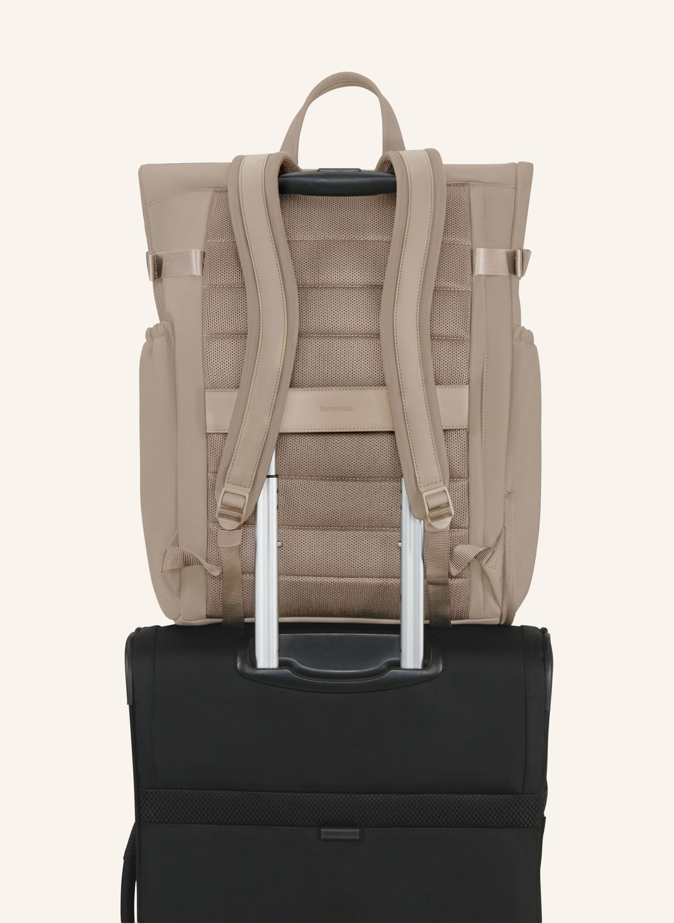 Samsonite Rucksack ESSENTIS mit Laptop-Fach: BEIGE