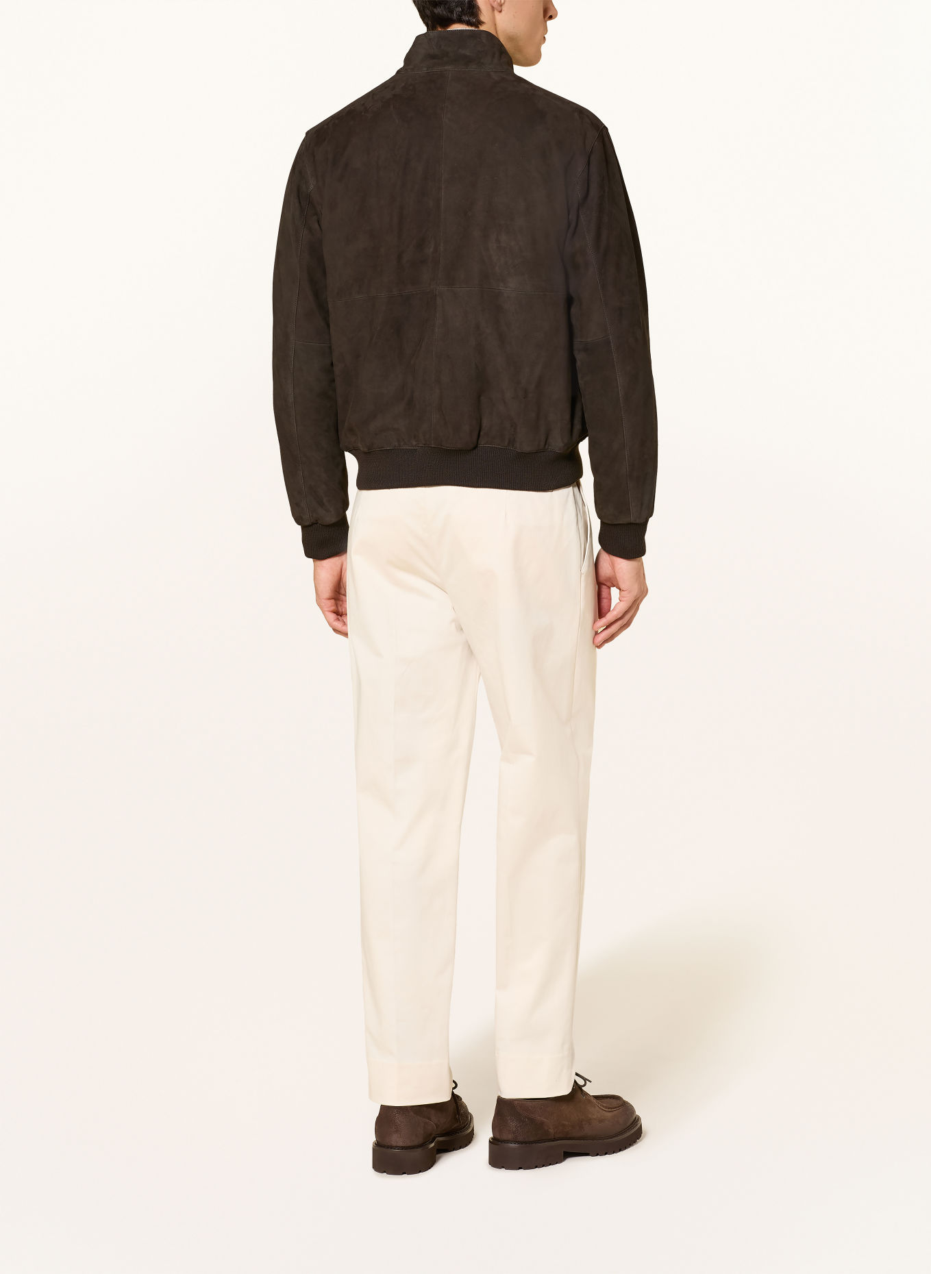 ARMA Lederjacke MATEO zum Wenden: DUNKELBRAUN