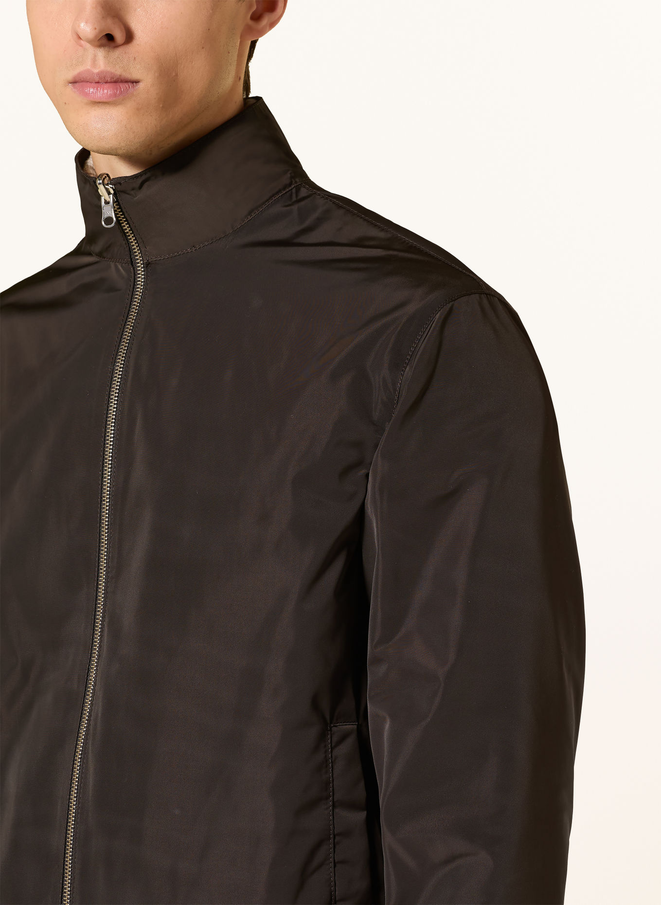 ARMA Lederjacke MATEO zum Wenden: DUNKELBRAUN