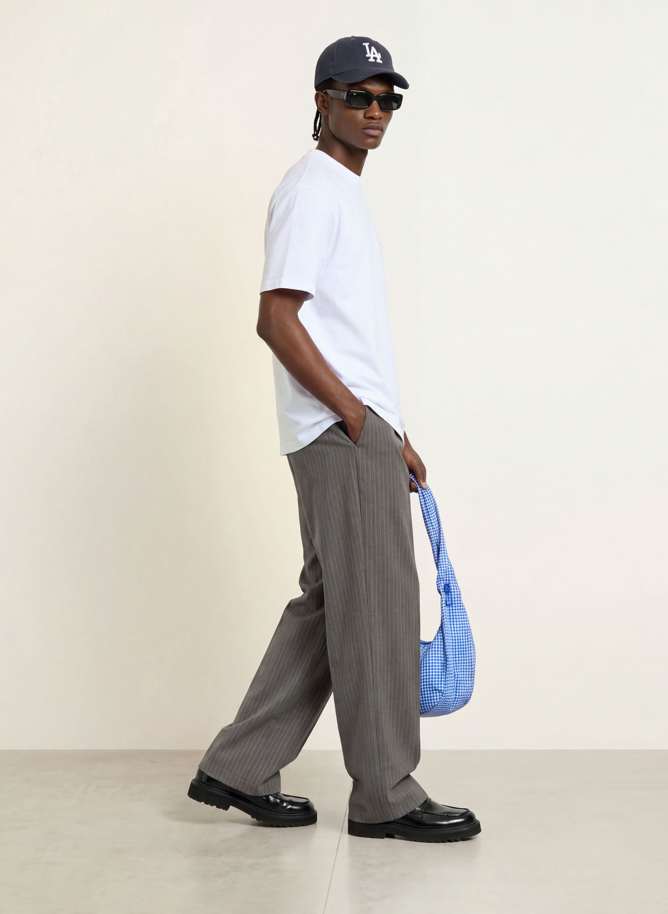 WOODBIRD T-shirt WBBAINE: BLANC / VERT CLAIR / BLEU FONCÉ