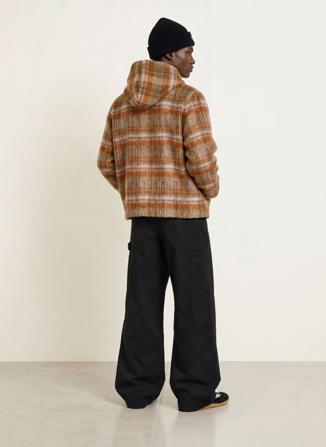 WOODBIRD Jas WBSHENG: BRUIN / BEIGE / DONKERORANJE