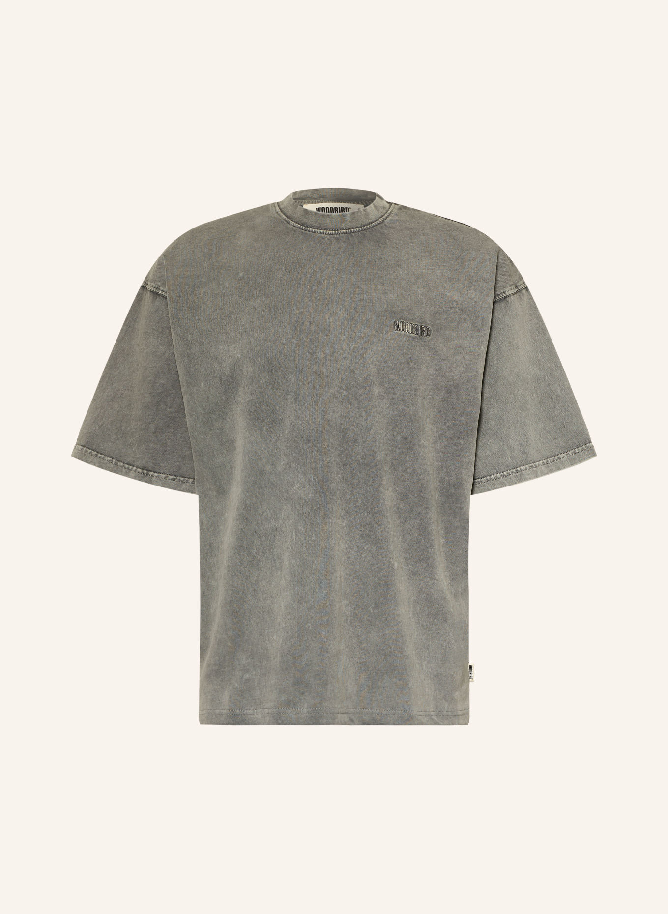 WOODBIRD T-shirt WBBEAM: KAKI
